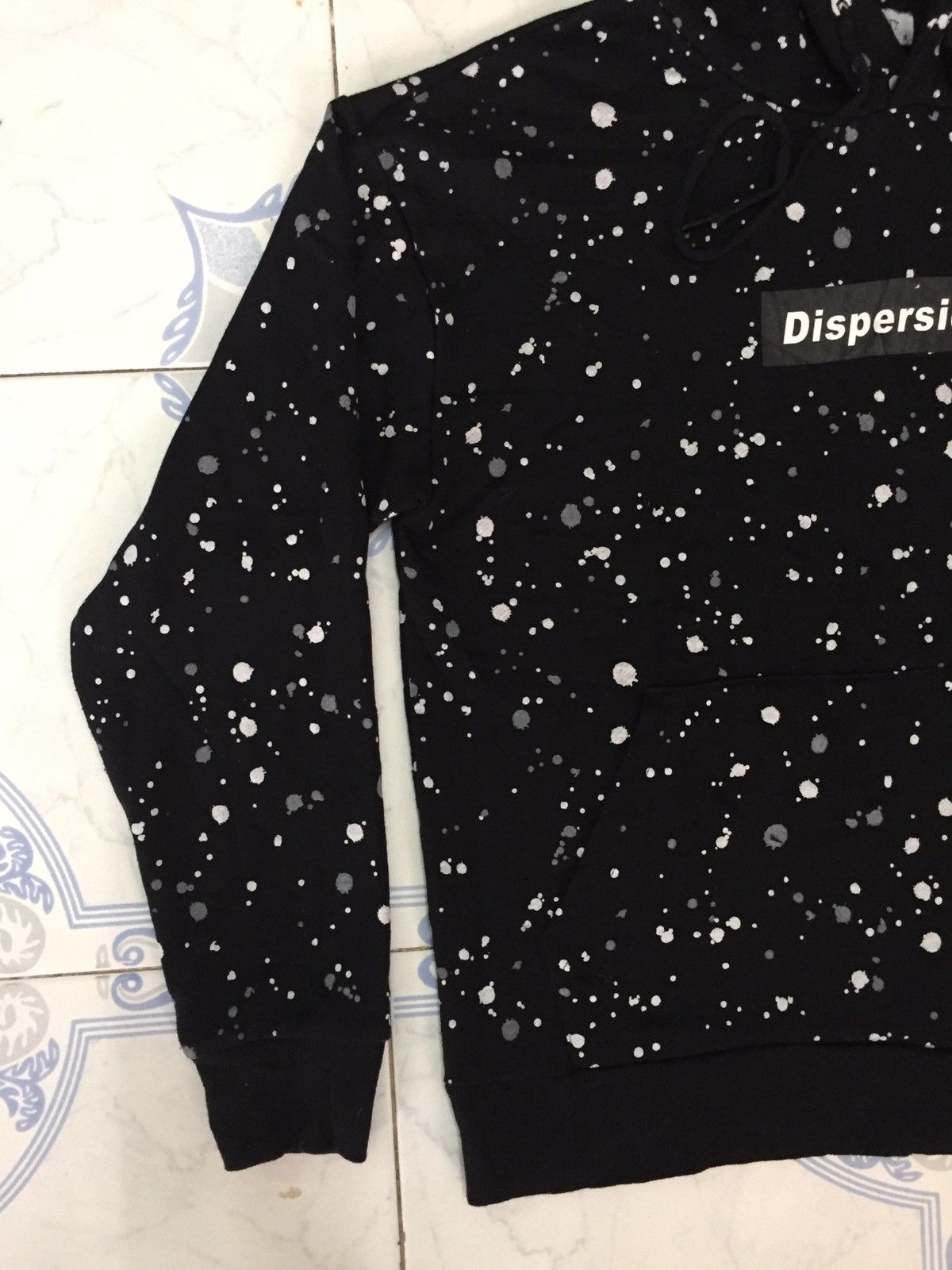 Japanese Brand Dispersion painted dot style sweater/sweatshirt hoodie Size US S / EU 44-46 / 1 - 2 Thumbnail