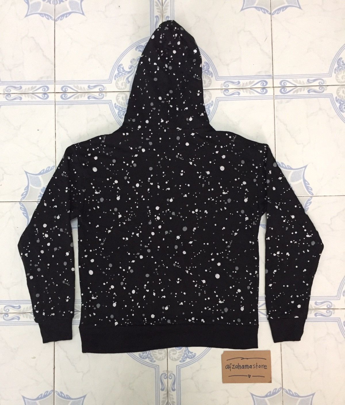Japanese Brand Dispersion painted dot style sweater/sweatshirt hoodie Size US S / EU 44-46 / 1 - 6 Thumbnail