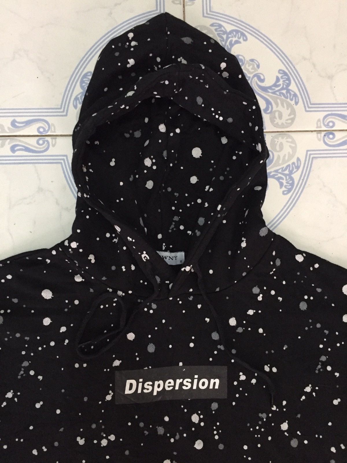Japanese Brand Dispersion painted dot style sweater/sweatshirt hoodie Size US S / EU 44-46 / 1 - 5 Thumbnail