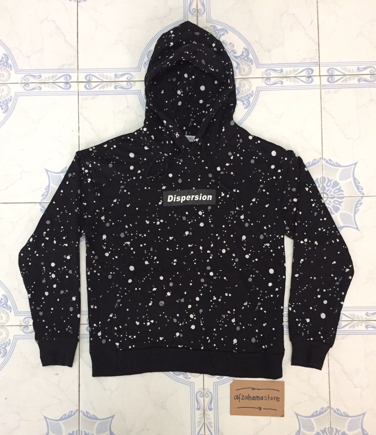 Japanese Brand Dispersion painted dot style sweater/sweatshirt hoodie Size US S / EU 44-46 / 1 - 1 Thumbnail