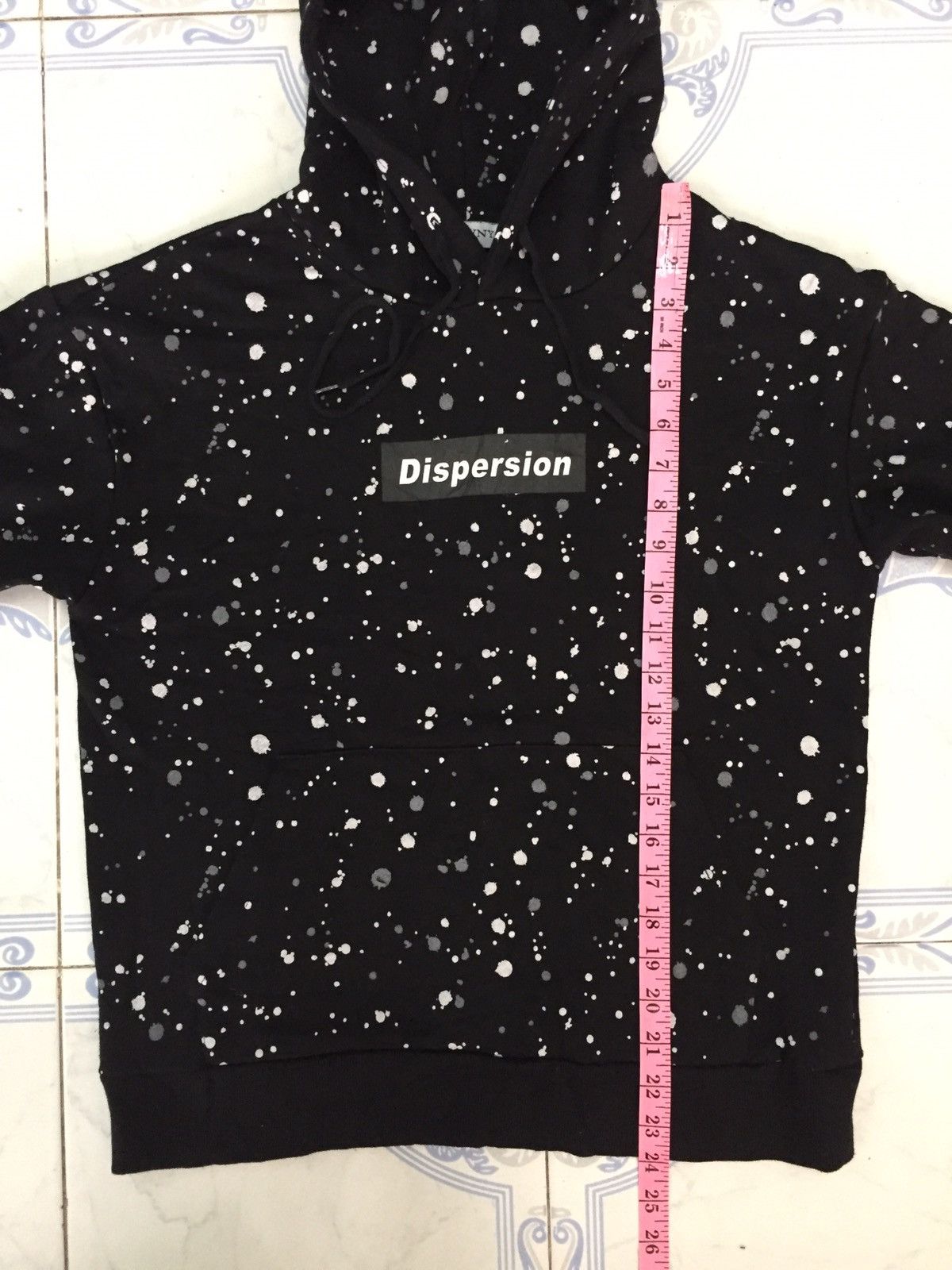 Japanese Brand Dispersion painted dot style sweater/sweatshirt hoodie Size US S / EU 44-46 / 1 - 15 Thumbnail