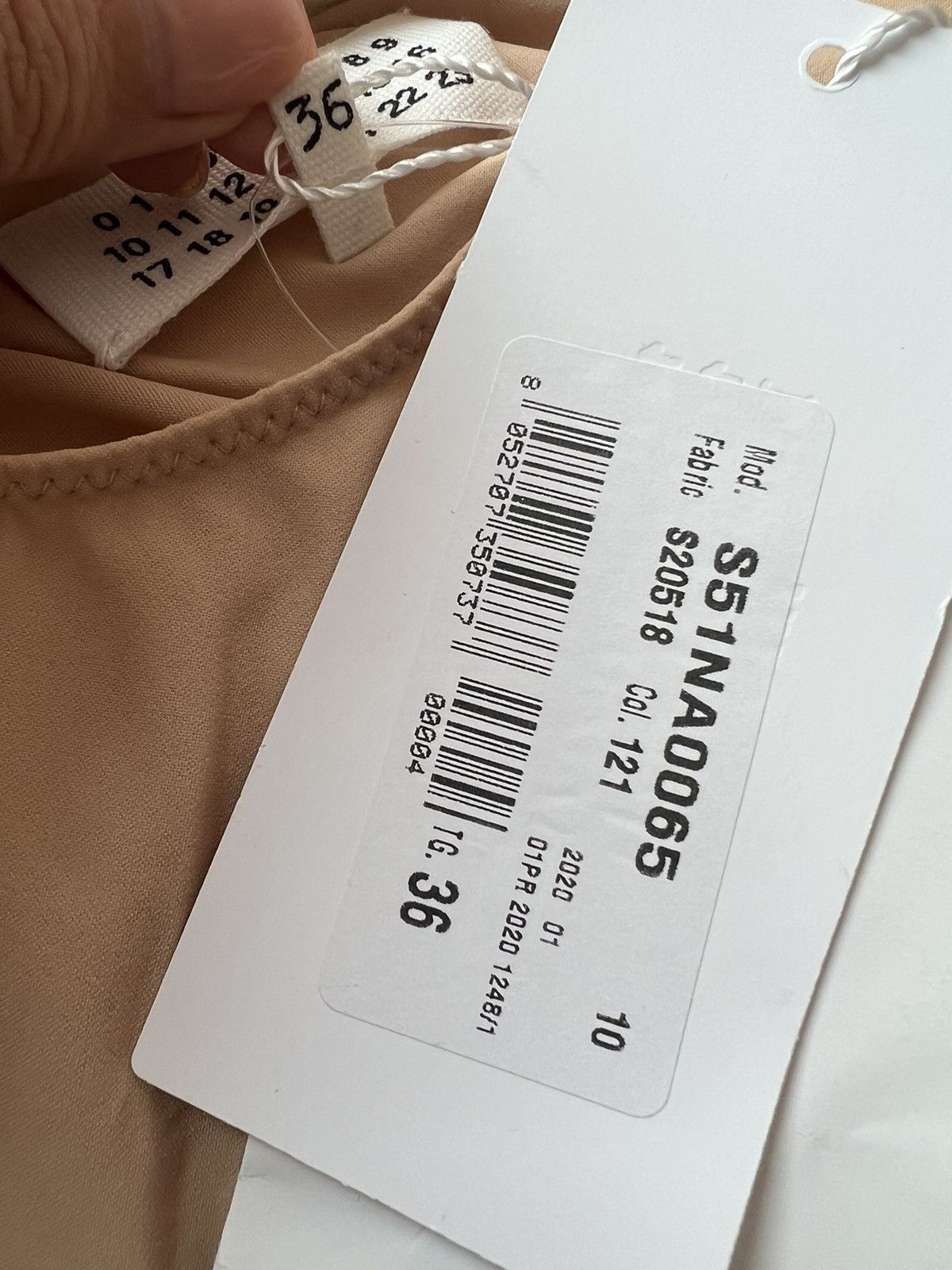 Maison Margiela 🔥 Iconic Maison Margiela skin color bodysuits Size XS / US 0-2 / IT 36-38 - 5 Thumbnail