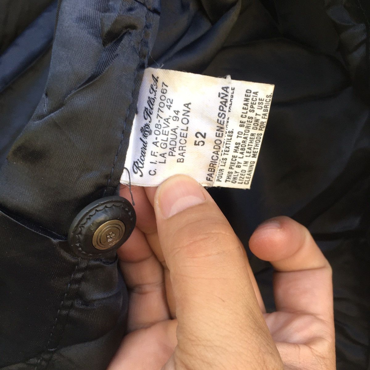 Designer × Genuine Leather Ricard Pells.J.L. Leather Vest Size US M / EU 48-50 / 2 - 7 Thumbnail