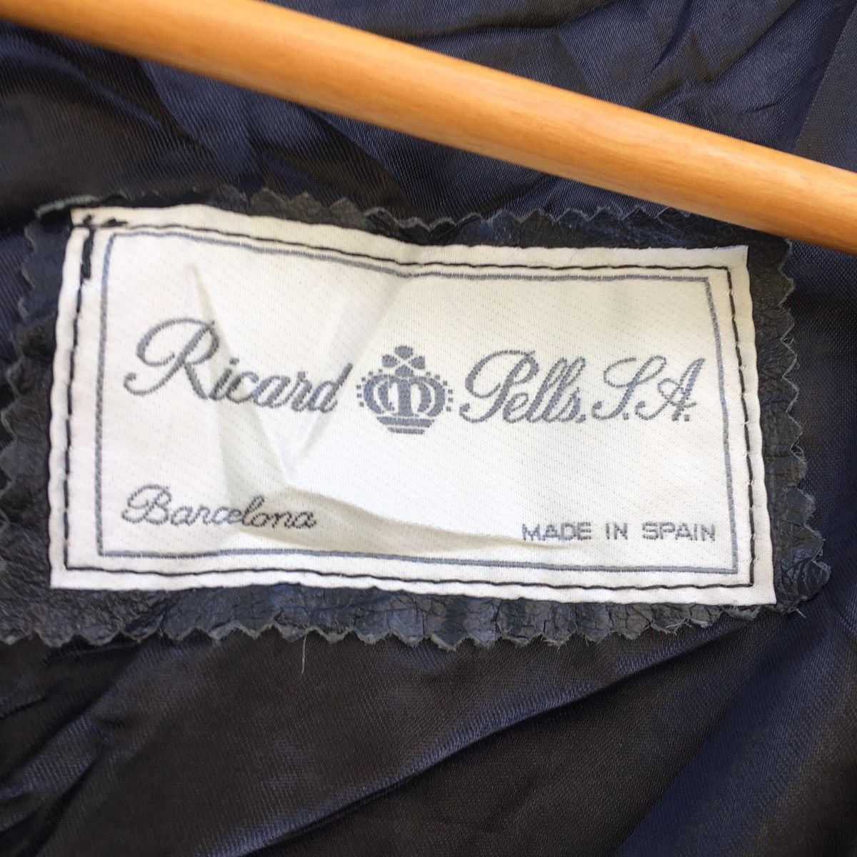Designer × Genuine Leather Ricard Pells.J.L. Leather Vest Size US M / EU 48-50 / 2 - 6 Thumbnail