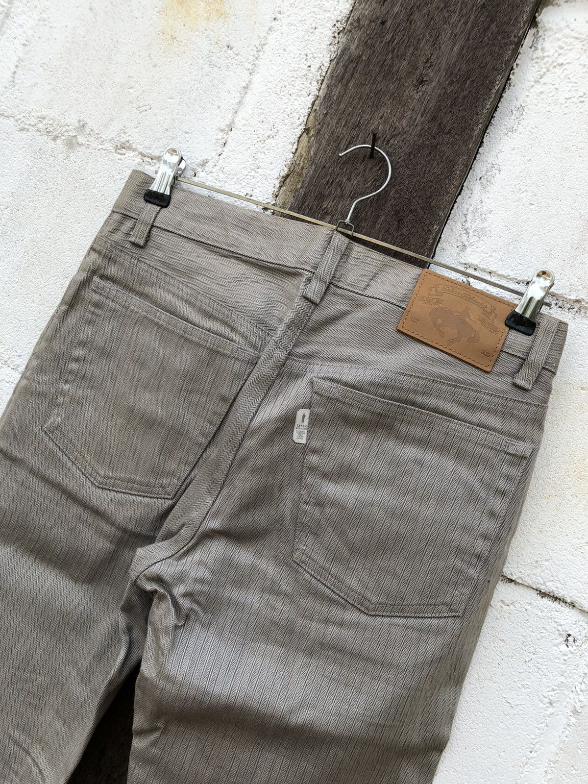 Takeo Kikuchi Takeo Kikuchi Hickory Denim Pants Size US 30 / EU 46 - 4 Thumbnail