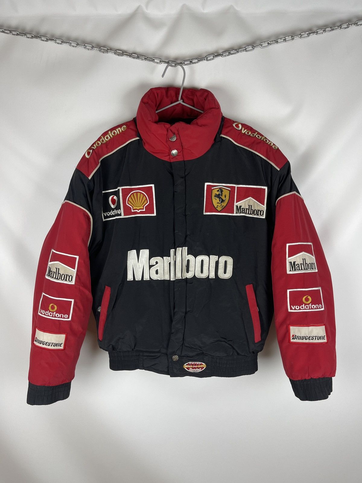 Ferrari × Marlboro × Vintage Marlboro Ferrari vintage shell multi logo ...