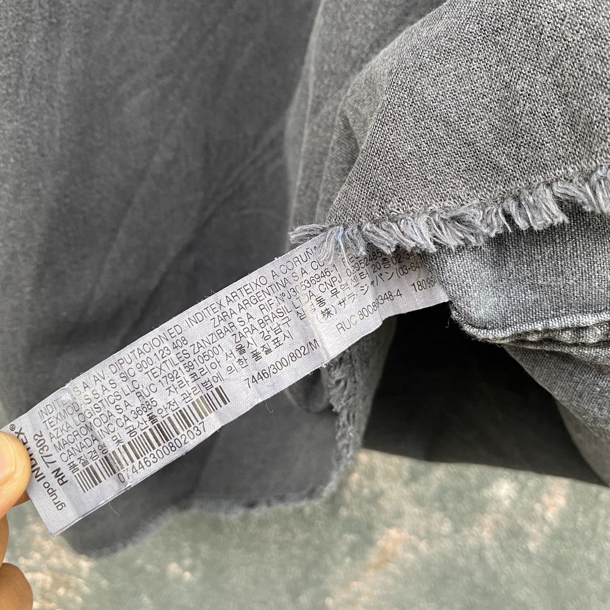 Zara Faded Zara Distressed Pocket Original Denim 1975 Size US M / EU 48-50 / 2 - 5 Thumbnail