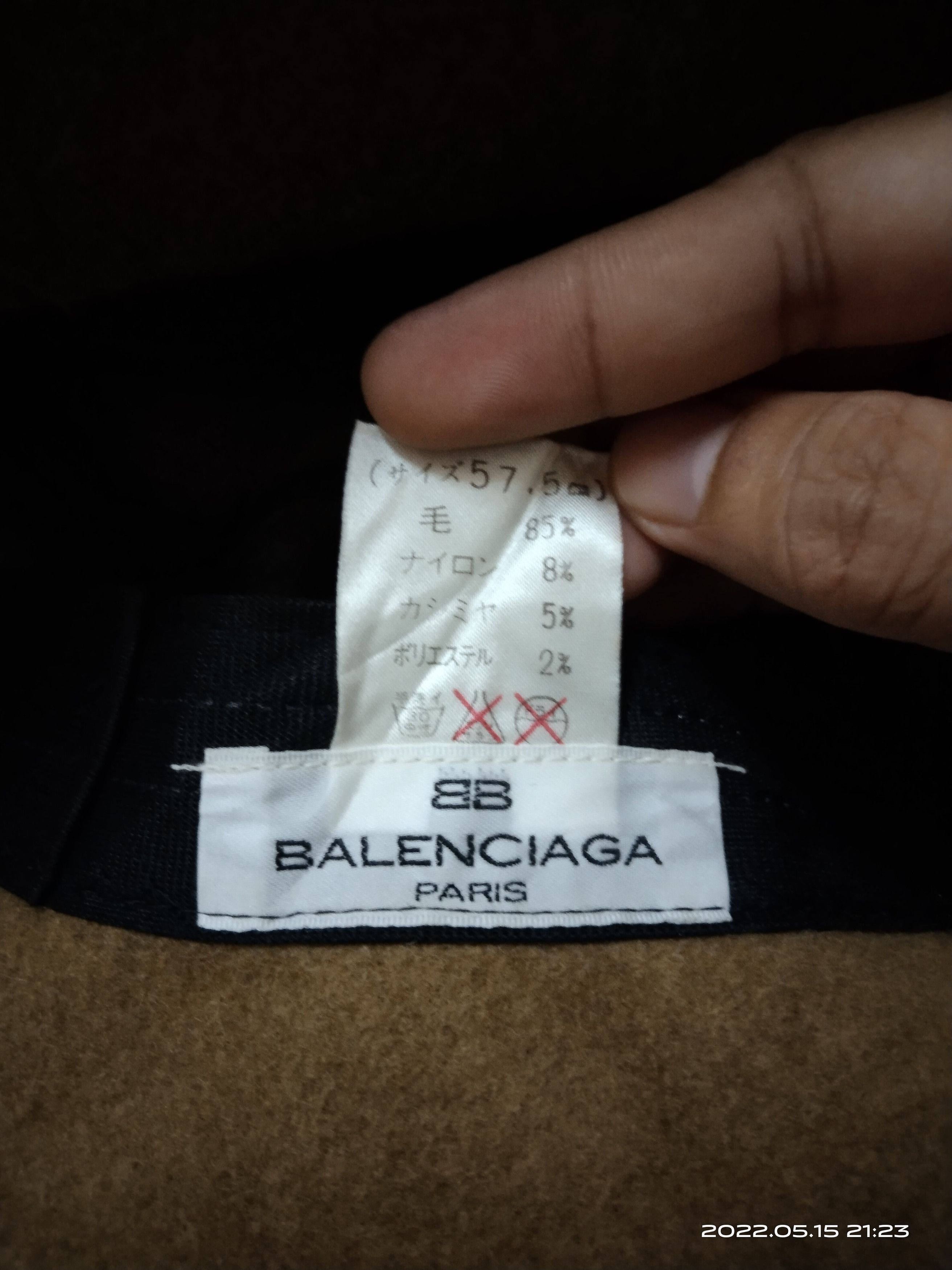 Balenciaga BALENCIAGA WOOL BUCKET HAT Size ONE SIZE - 4 Thumbnail