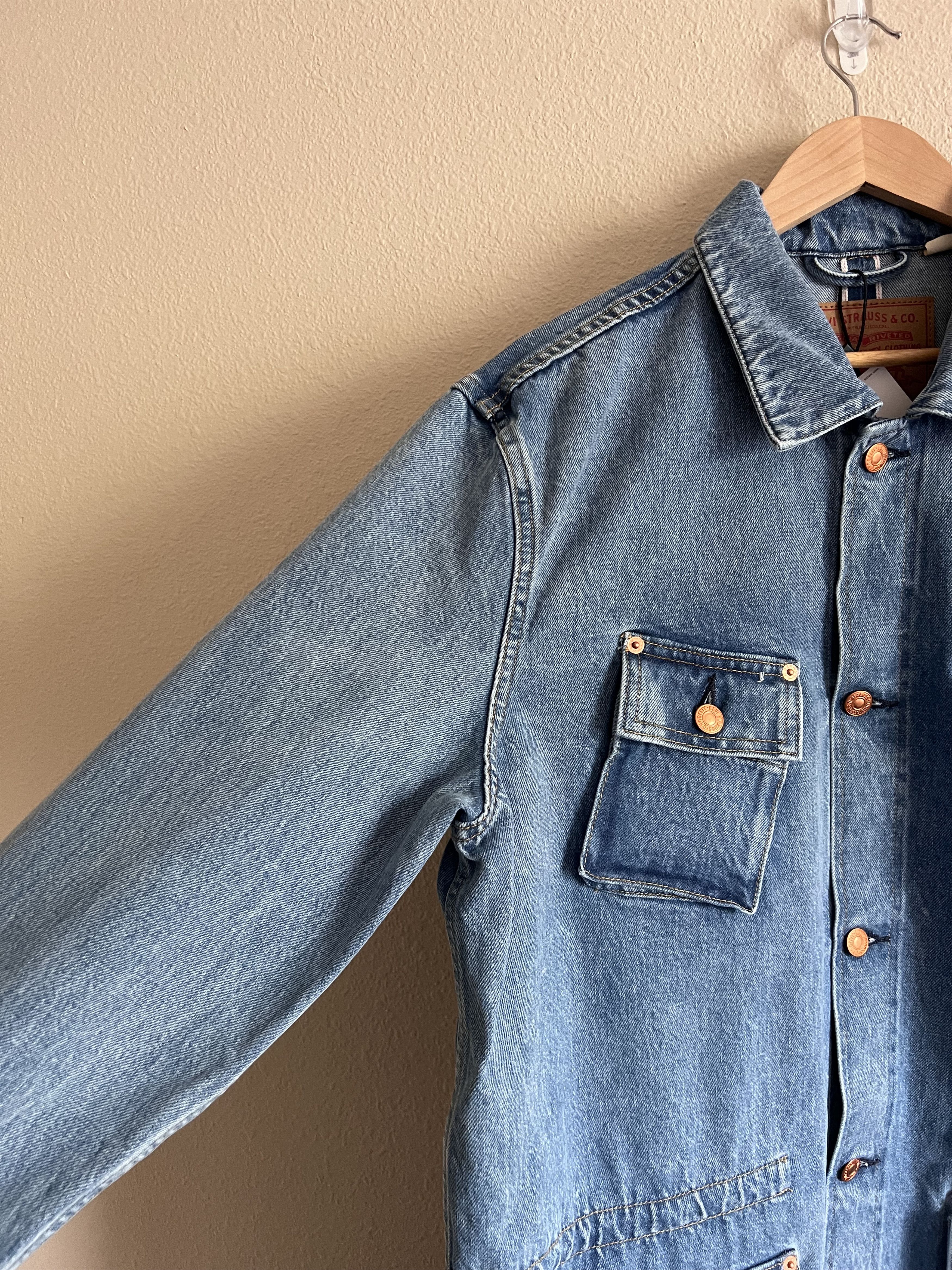 JJJJound × Levi's JJJJound Levi's Denim Utility Jacket Size US L / EU 52-54 / 3 - 6 Thumbnail