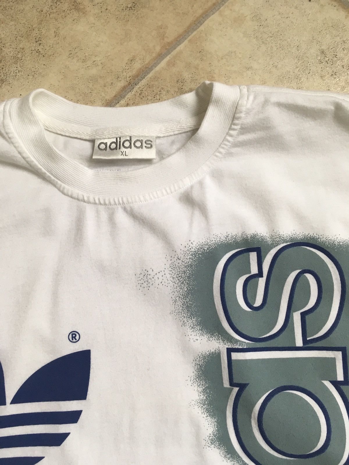 Adidas × Gosha Rubchinskiy Adidas Vintage Tee Equipment Y3 Bape Yeezy Nigo Size US XL / EU 56 / 4 - 2 Thumbnail