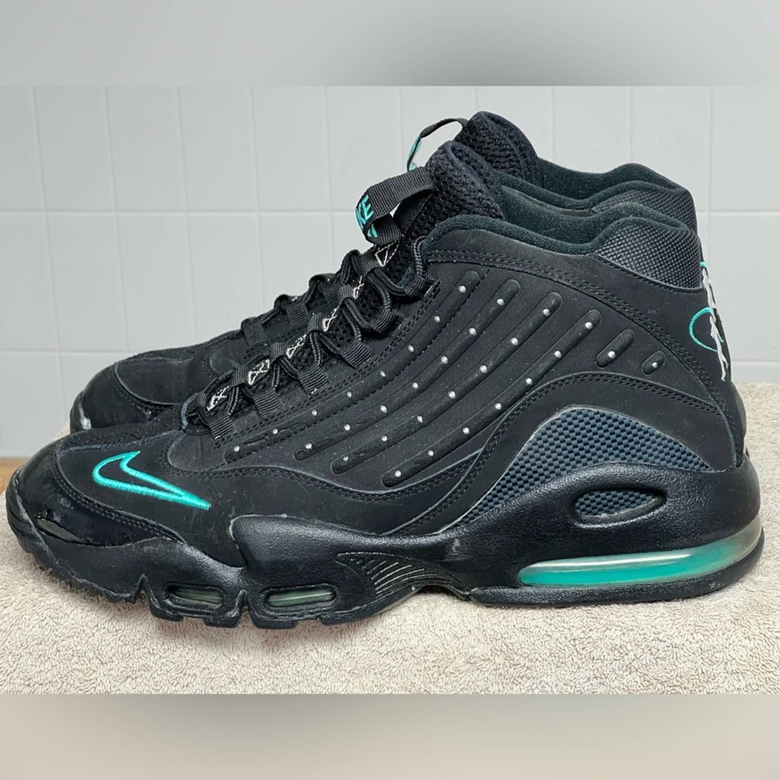 Nike Air Griffey Max II - White - Black - Hyper Jade 