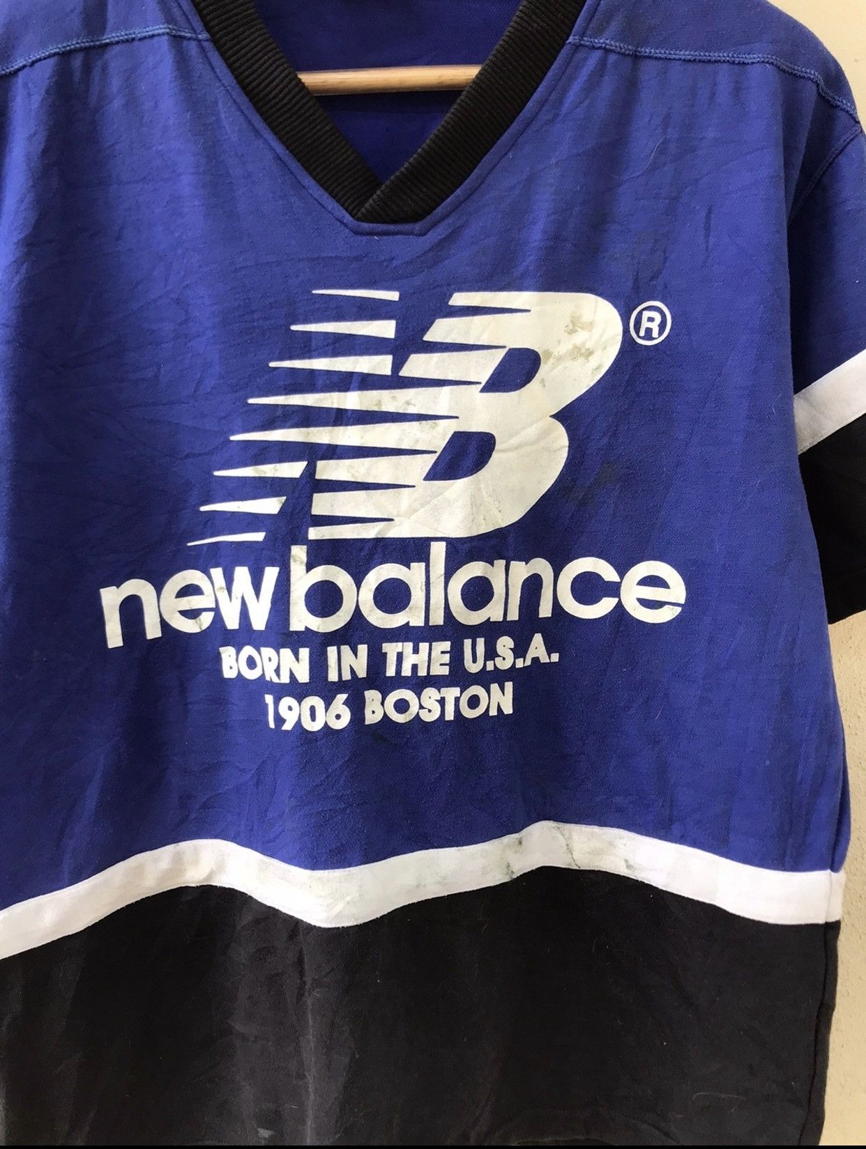 New Balance Vintage New Balance Tshirt Size US M / EU 48-50 / 2 - 3 Thumbnail