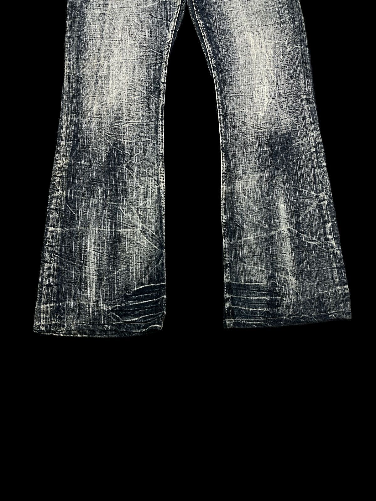 Japanese Brand FLARED🔥SORRIEDERE STUDDED DISTRESSED DENIM PANTS Size US 34 / EU 50 - 5 Thumbnail