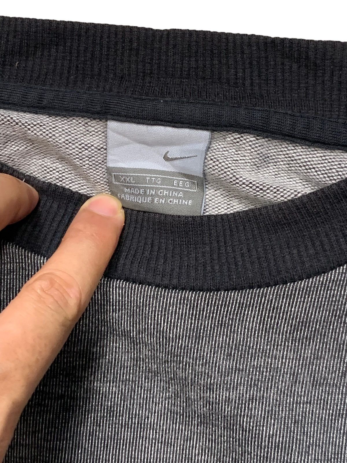 Nike × Nike ACG Vintage Y2K Nike Sweatshirt Spell Out Logo Jumper Size US XL / EU 56 / 4 - 5 Thumbnail