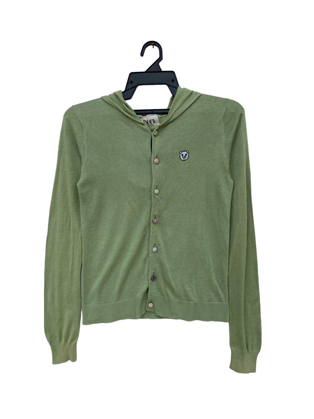 Issey Miyake Ne-net Button Up Hoodie Size XXS / US 00 / IT 34 - 1 Thumbnail