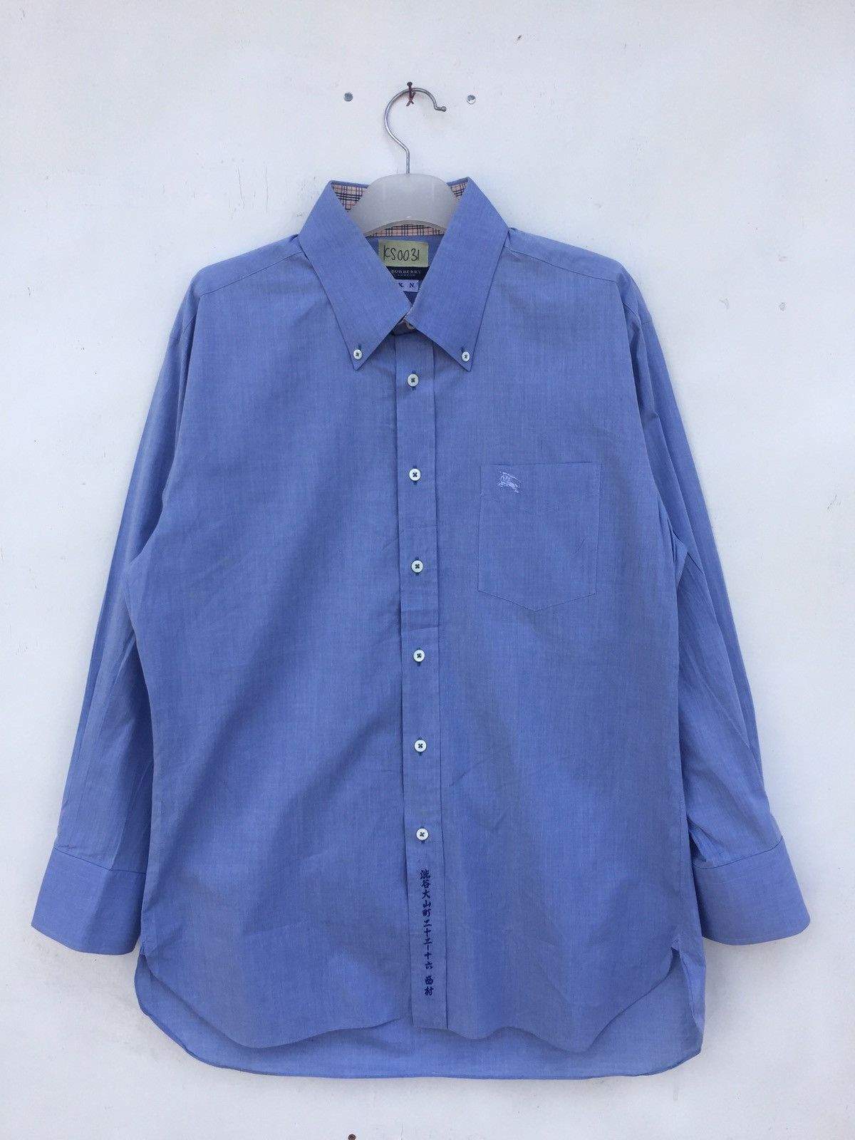 Burberry Vintage Burberry London Casual Shirt Size US L / EU 52-54 / 3 - 1 Thumbnail