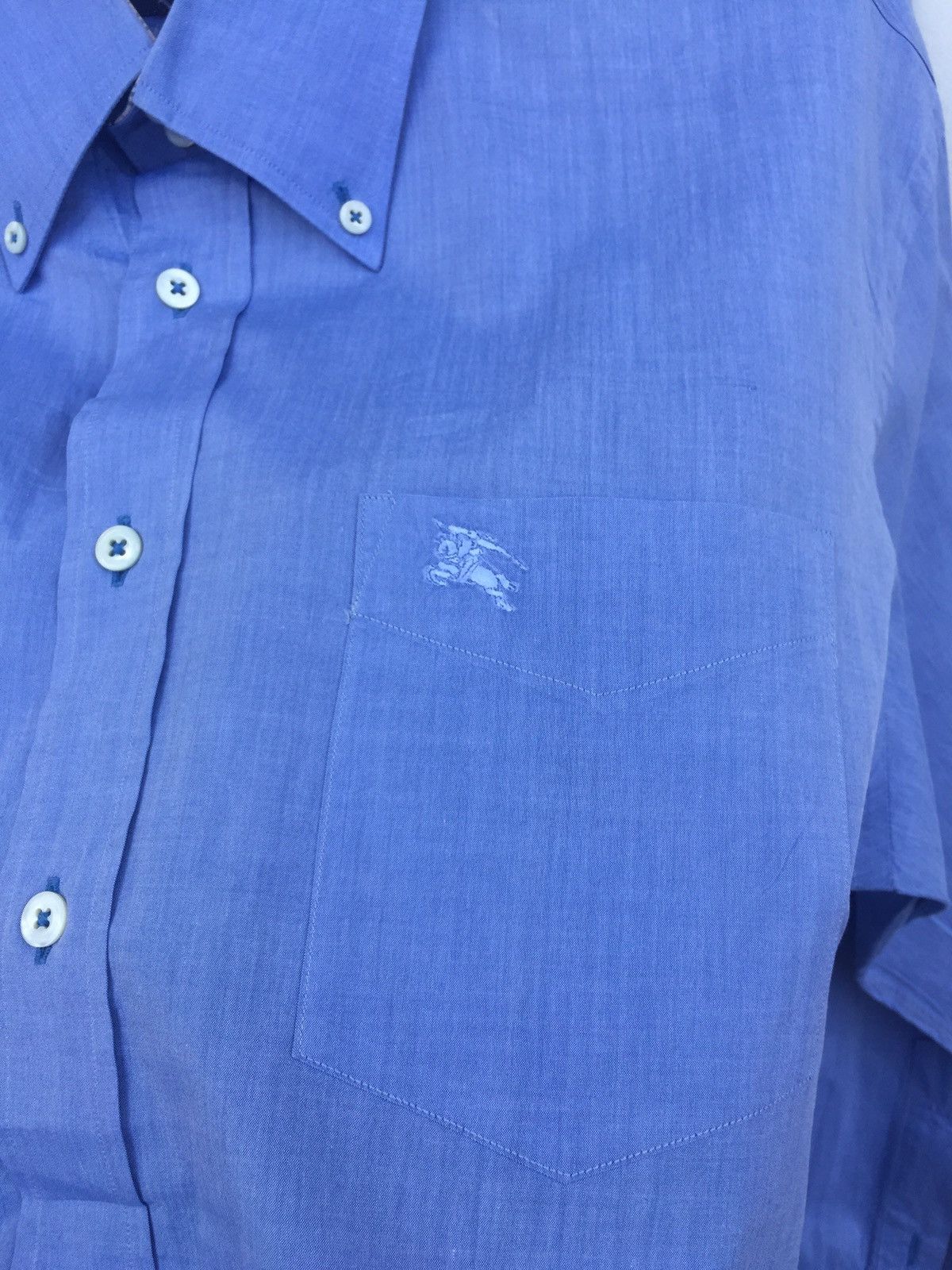 Burberry Vintage Burberry London Casual Shirt Size US L / EU 52-54 / 3 - 9 Thumbnail