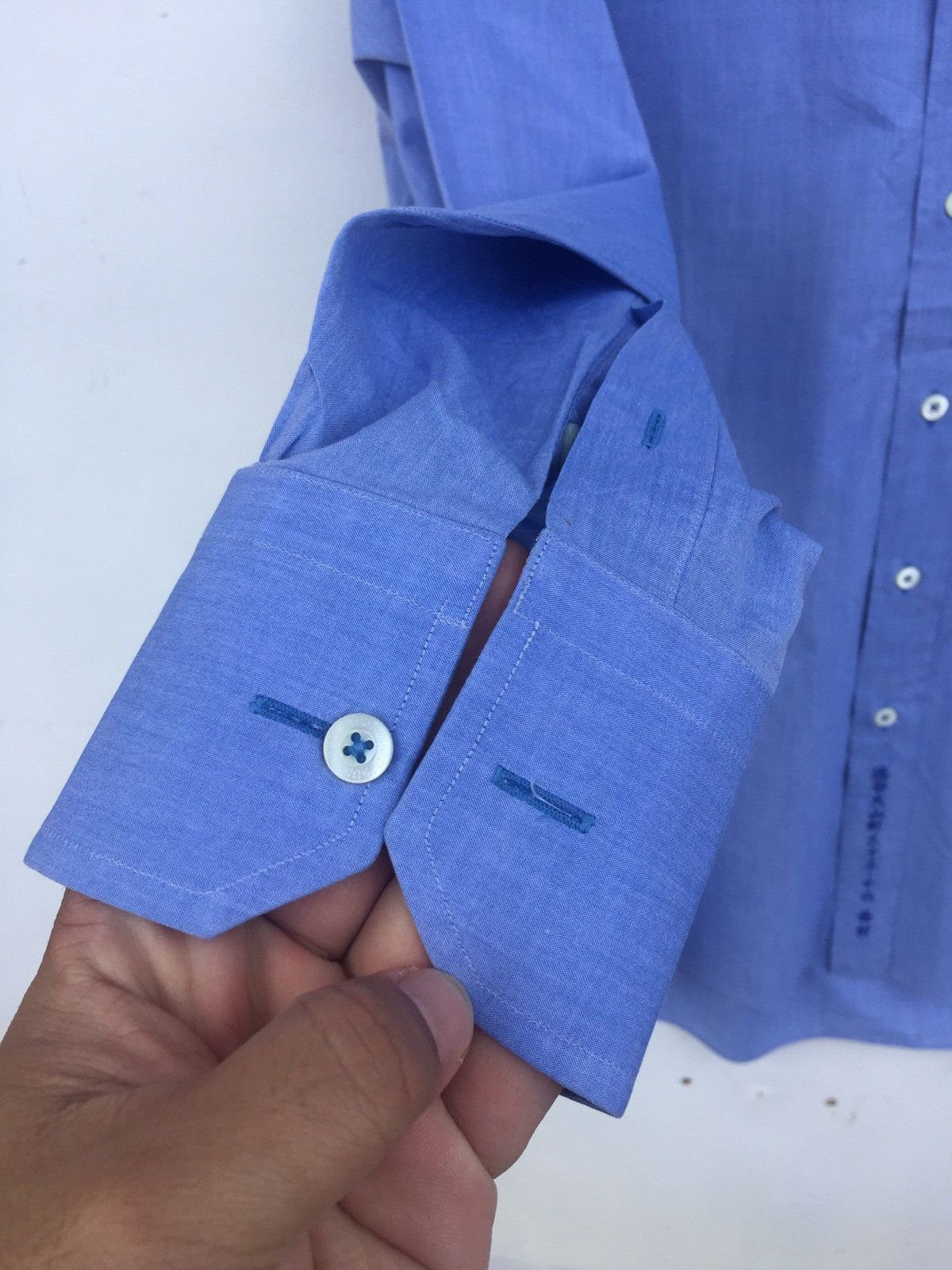 Burberry Vintage Burberry London Casual Shirt Size US L / EU 52-54 / 3 - 6 Thumbnail