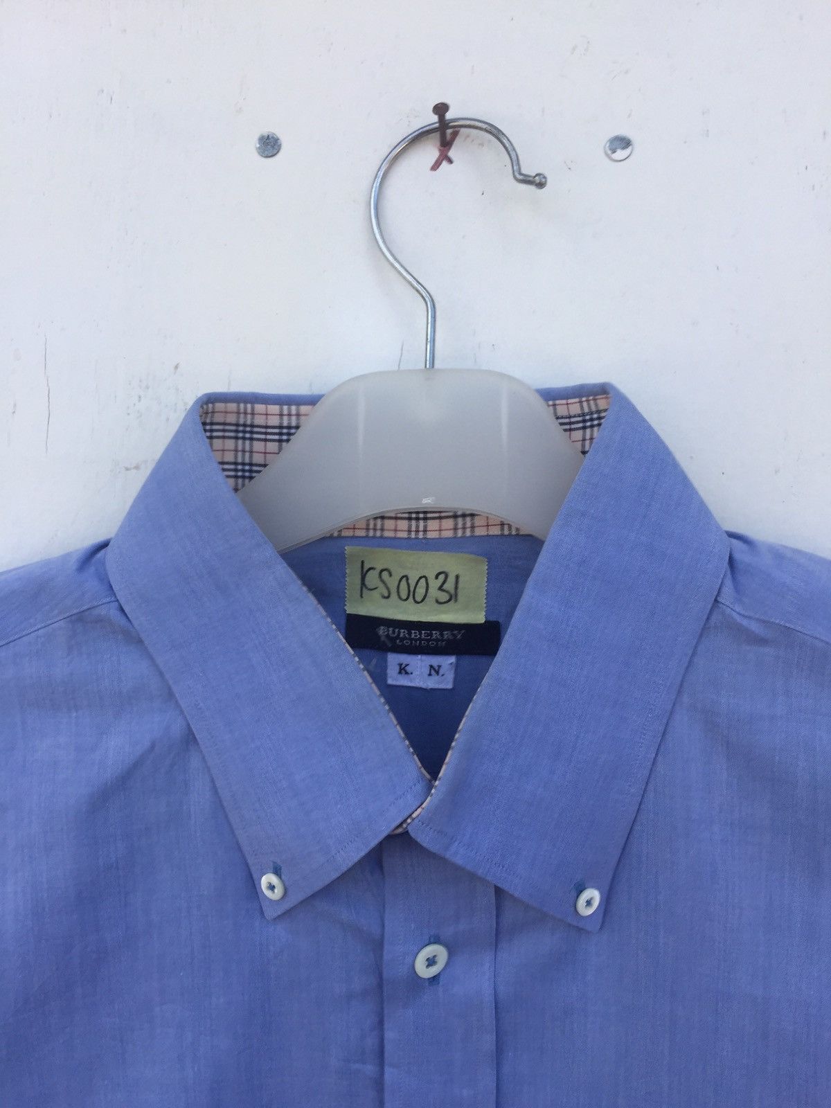 Burberry Vintage Burberry London Casual Shirt Size US L / EU 52-54 / 3 - 5 Thumbnail