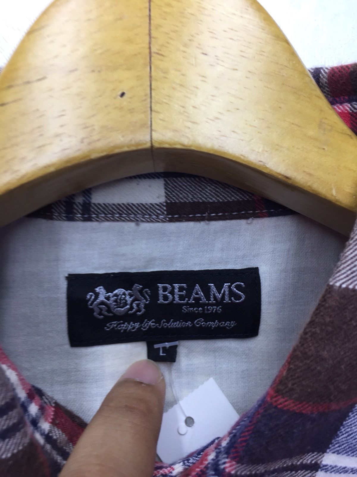 Beams Plus Beams Western Checkered Shirt Size US L / EU 52-54 / 3 - 5 Thumbnail