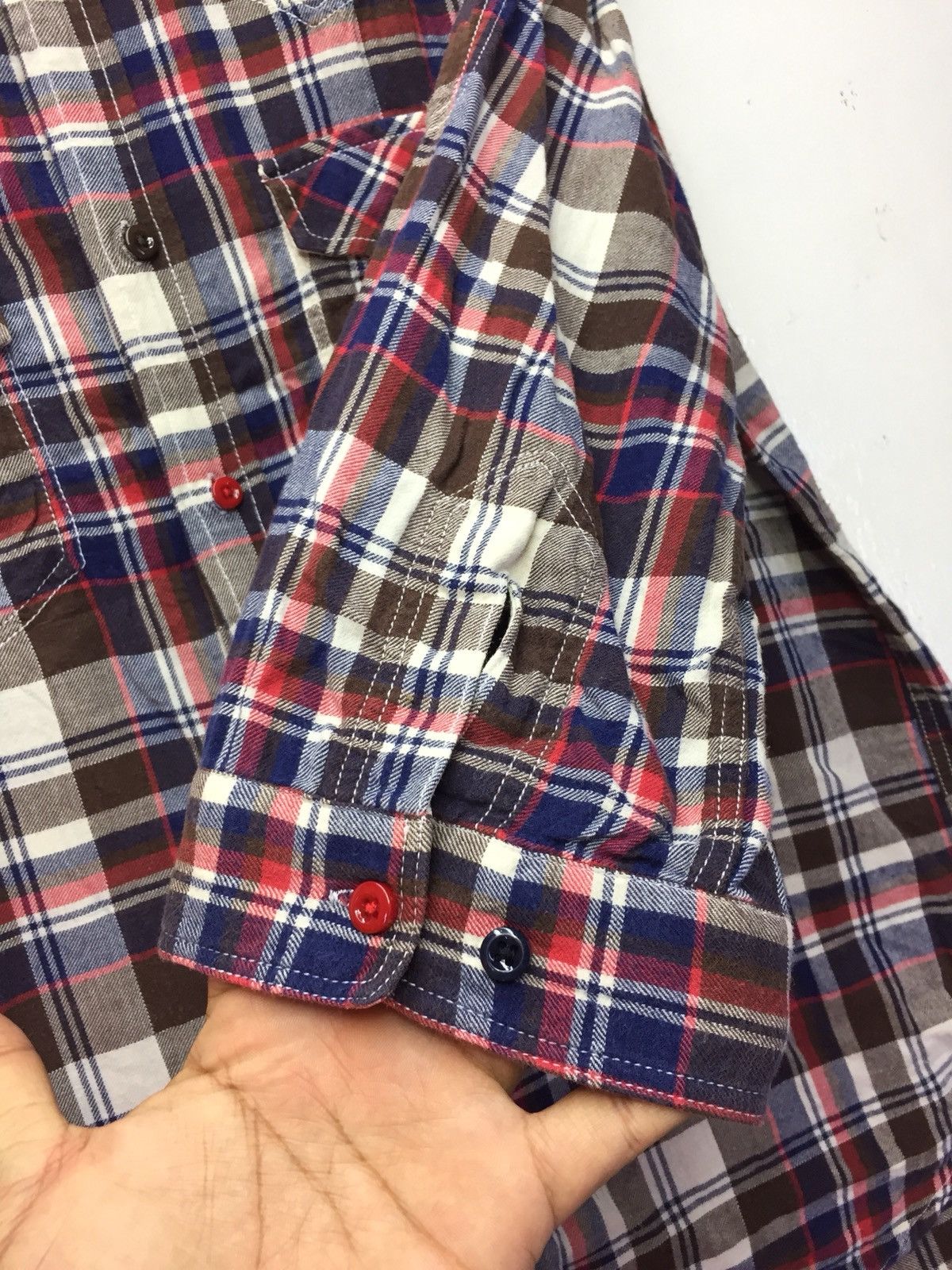 Beams Plus Beams Western Checkered Shirt Size US L / EU 52-54 / 3 - 7 Thumbnail
