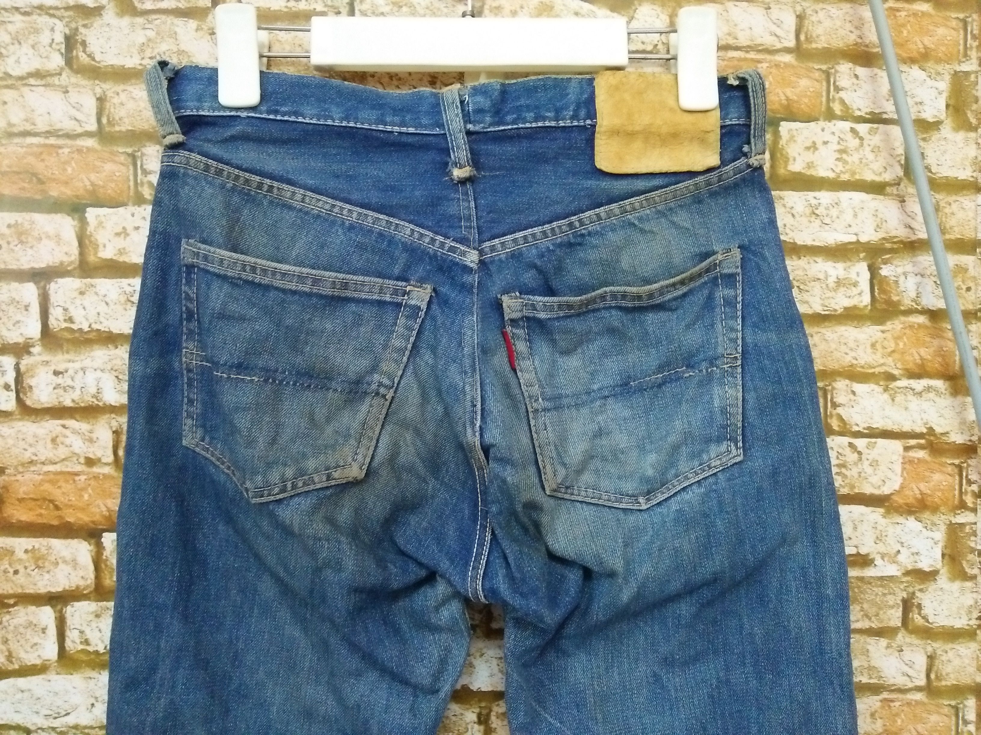 Vintage VTG 50s CONE DEEP TONE DENIM JEANS (B51) Size US 28 / EU 44 - 3 Thumbnail