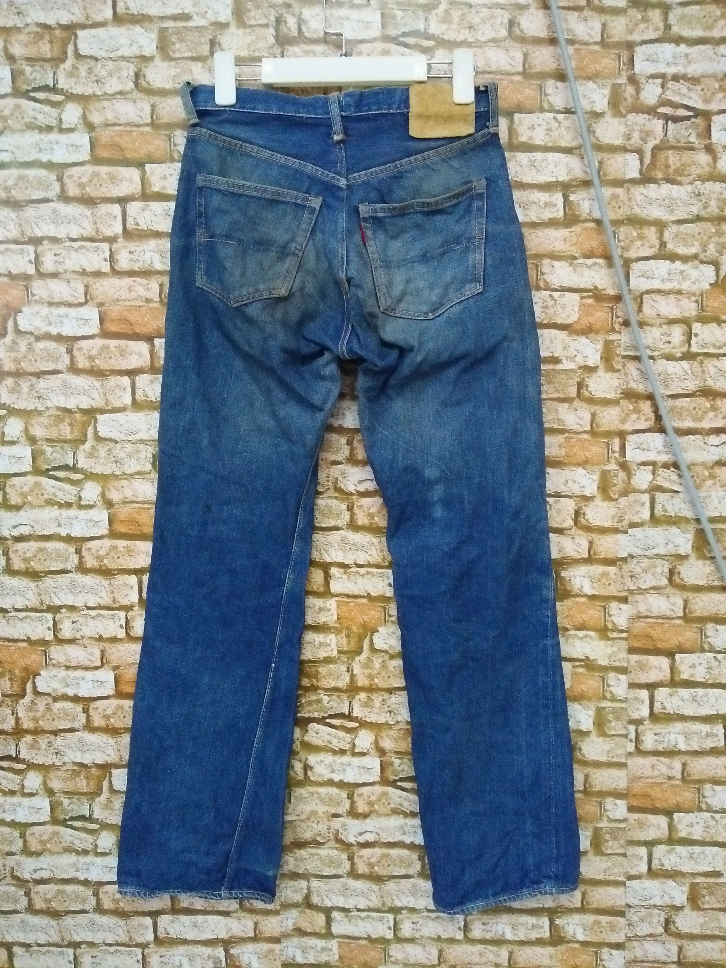 Vintage VTG 50s CONE DEEP TONE DENIM JEANS (B51) Size US 28 / EU 44 - 2 Thumbnail