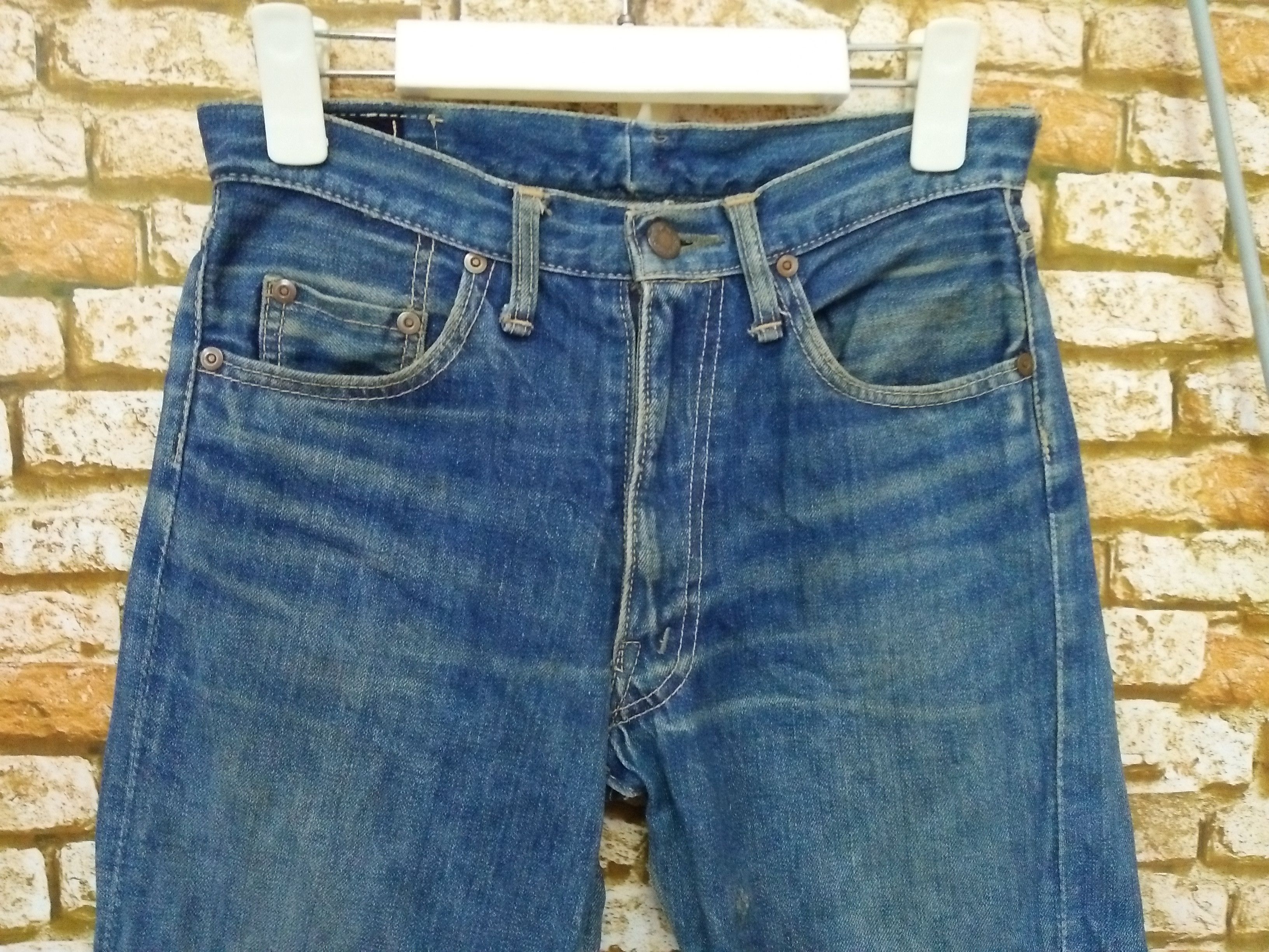 Vintage VTG 50s CONE DEEP TONE DENIM JEANS (B51) Size US 28 / EU 44 - 4 Thumbnail