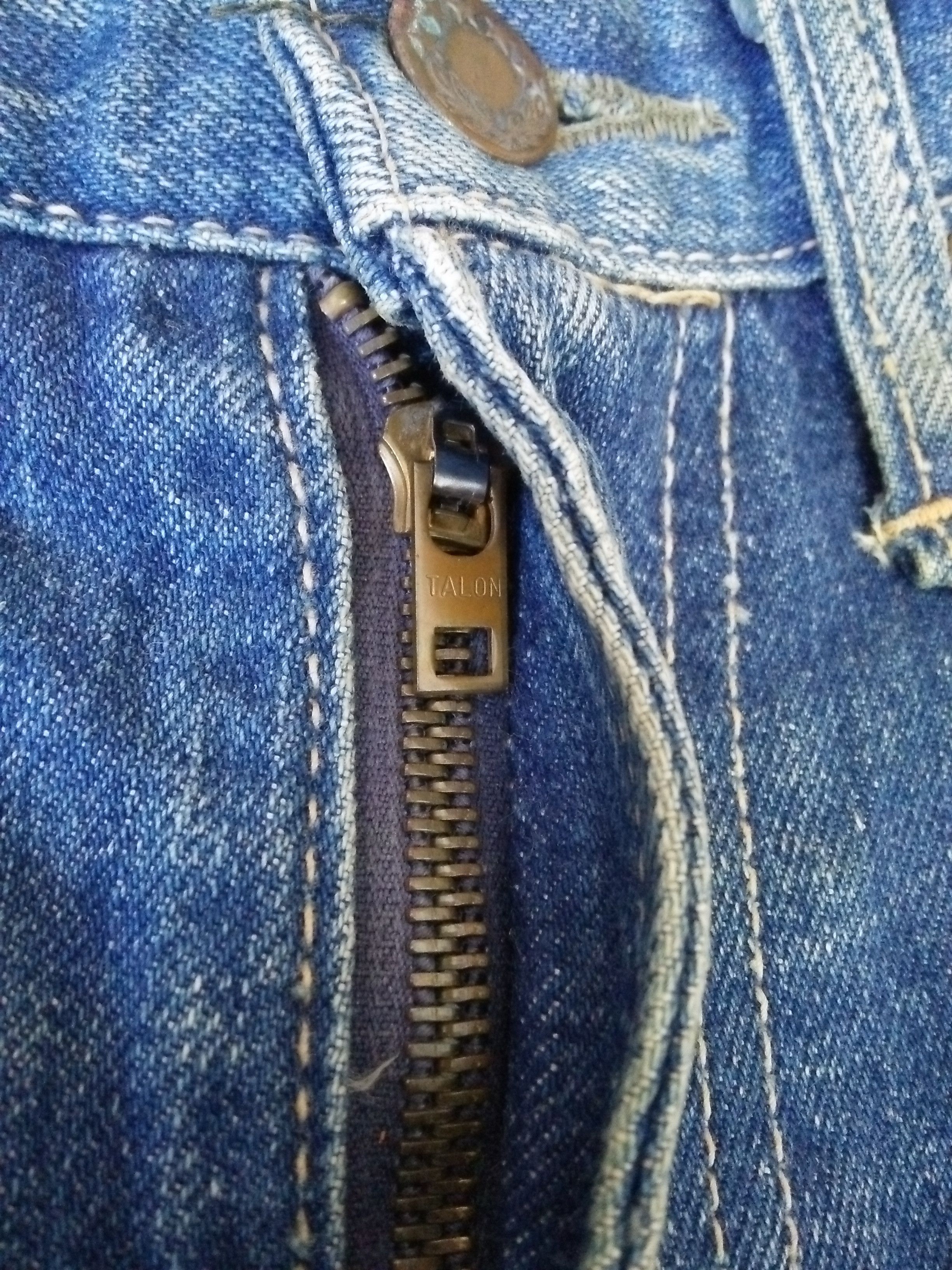 Vintage VTG 50s CONE DEEP TONE DENIM JEANS (B51) Size US 28 / EU 44 - 7 Thumbnail
