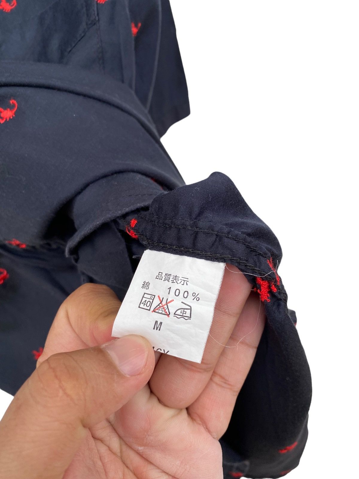 Johnbull × KOJIMA GENES × Vintage Vintage John Bull Kojima Scorpion Embroidery Shirt Size US M / EU 48-50 / 2 - 6 Thumbnail