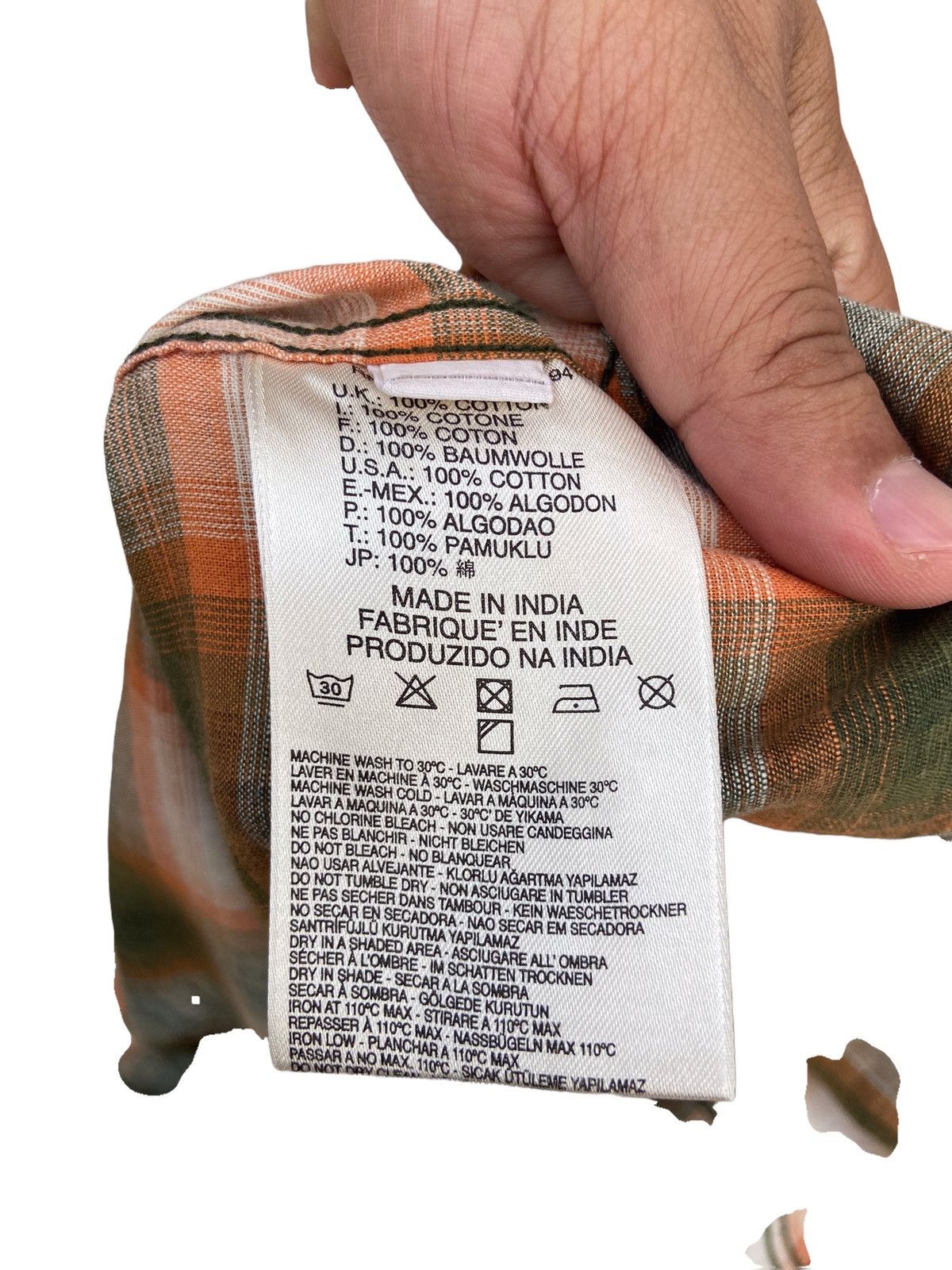 Designer × Diesel Diesel Shadow Plaid Shirt Size US M / EU 48-50 / 2 - 6 Thumbnail