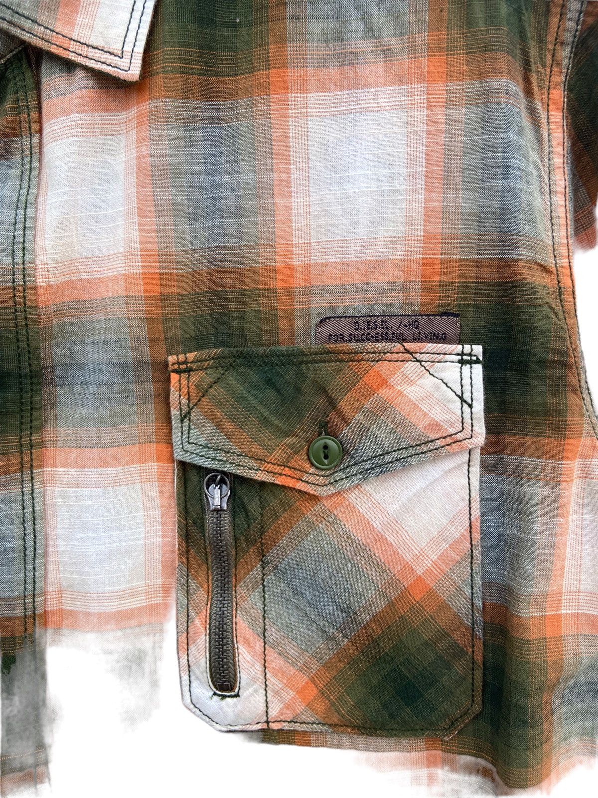 Designer × Diesel Diesel Shadow Plaid Shirt Size US M / EU 48-50 / 2 - 5 Thumbnail