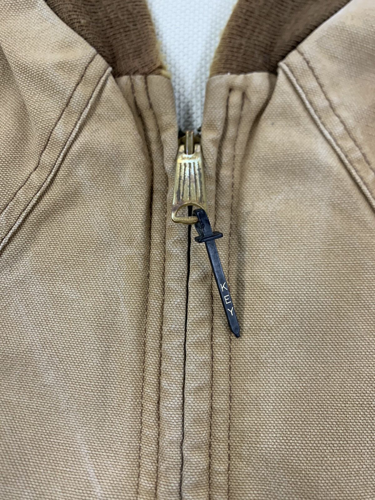 Carhartt × Vintage Vintage 1970s Key Imperial Canvas Work Jacket Size US L / EU 52-54 / 3 - 4 Thumbnail