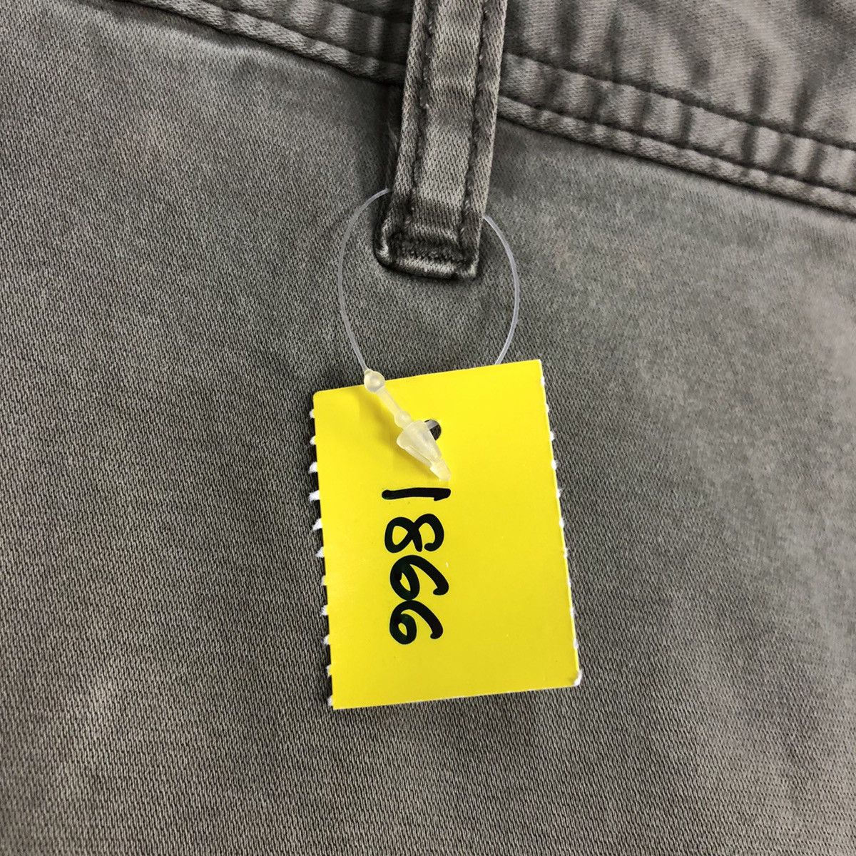 StraightFaded DLL Uniqlo Green Multipocket Tactical Cargo Pants #1866 Size US 33 - 7 Thumbnail
