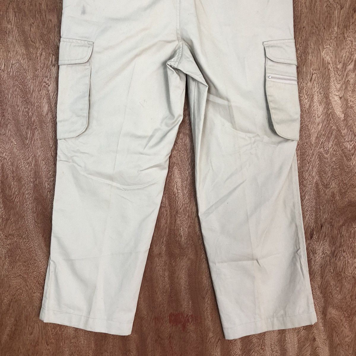 Japanese Brand D Japan Cream Multipocket Tactical Cargo Pants #2633 Size US 30 / EU 46 - 12 Thumbnail