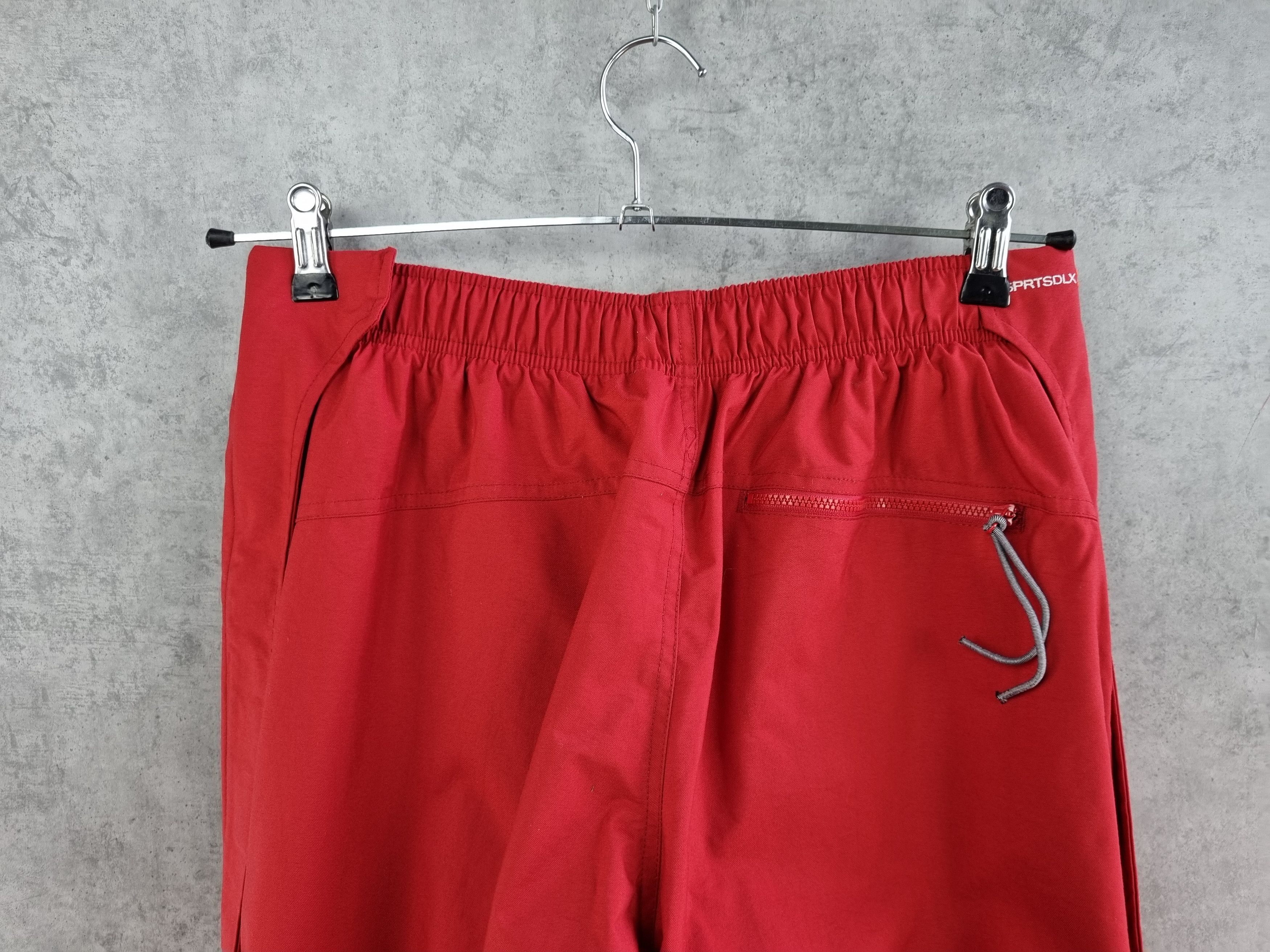 Nike × Vintage Rare Red NIKE nylon Pants Vinatge Size US 32 / EU 48 - 4 Thumbnail