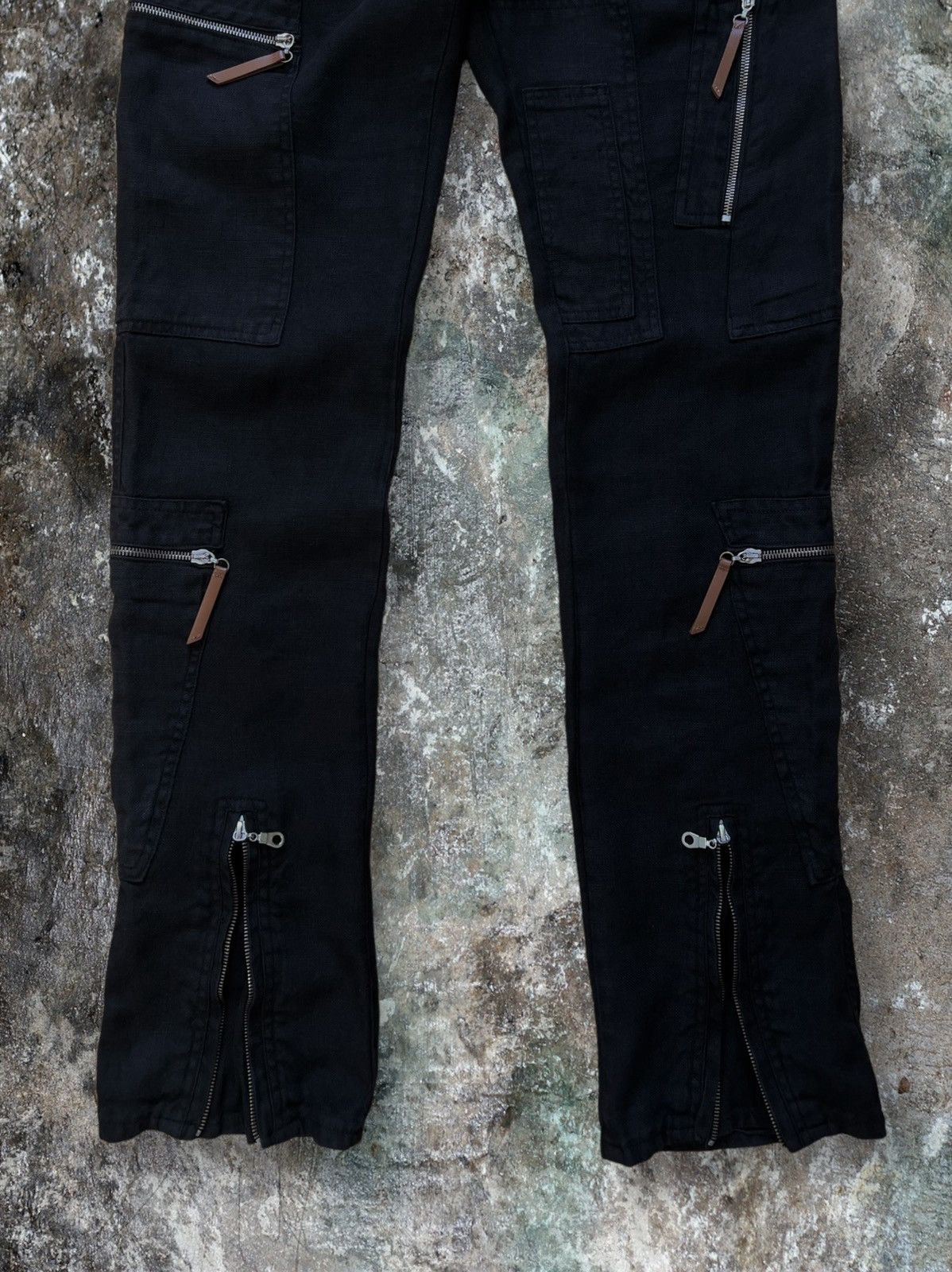 Versace Versace Multi Zip Cargo Trousers Pants Size US 33 - 9 Thumbnail