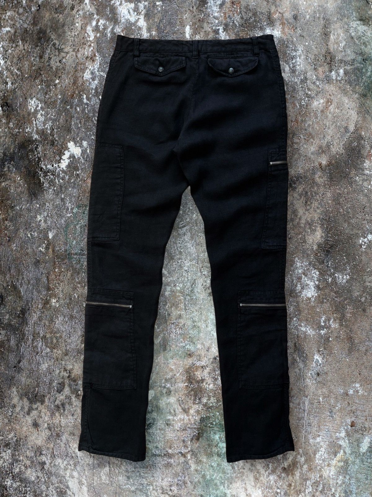 Versace Versace Multi Zip Cargo Trousers Pants Size US 33 - 8 Thumbnail