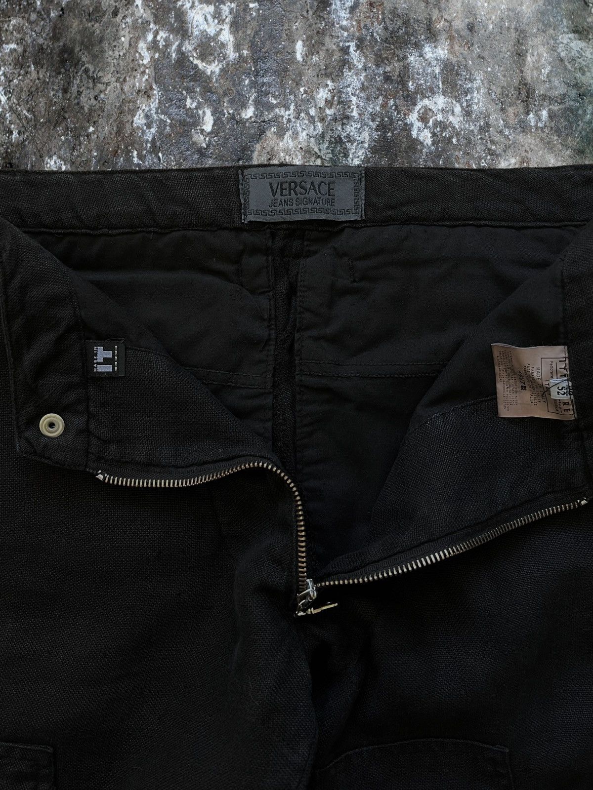 Versace Versace Multi Zip Cargo Trousers Pants Size US 33 - 14 Thumbnail
