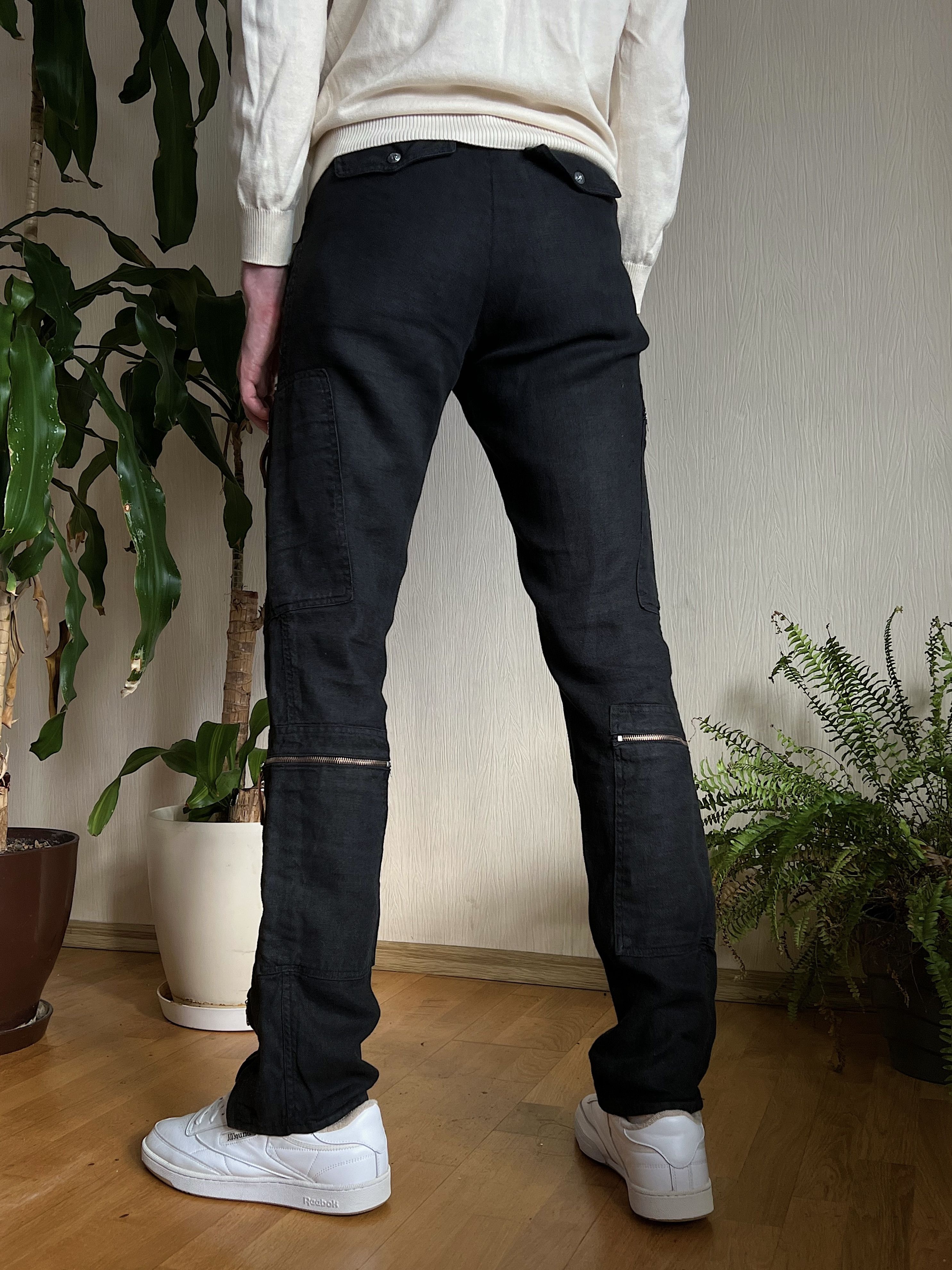 Versace Versace Multi Zip Cargo Trousers Pants Size US 33 - 7 Thumbnail