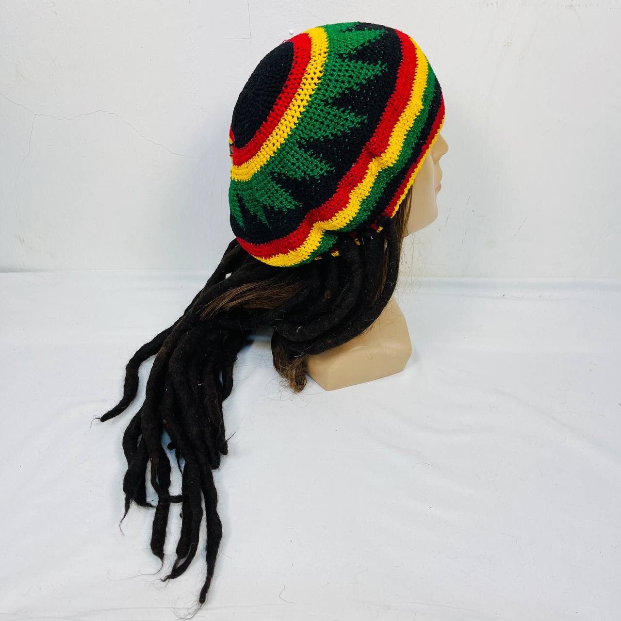 Bob Marley BOB MARLEY RASTA DREADLOCKS BEANIE HAT Size ONE SIZE - 7 Thumbnail