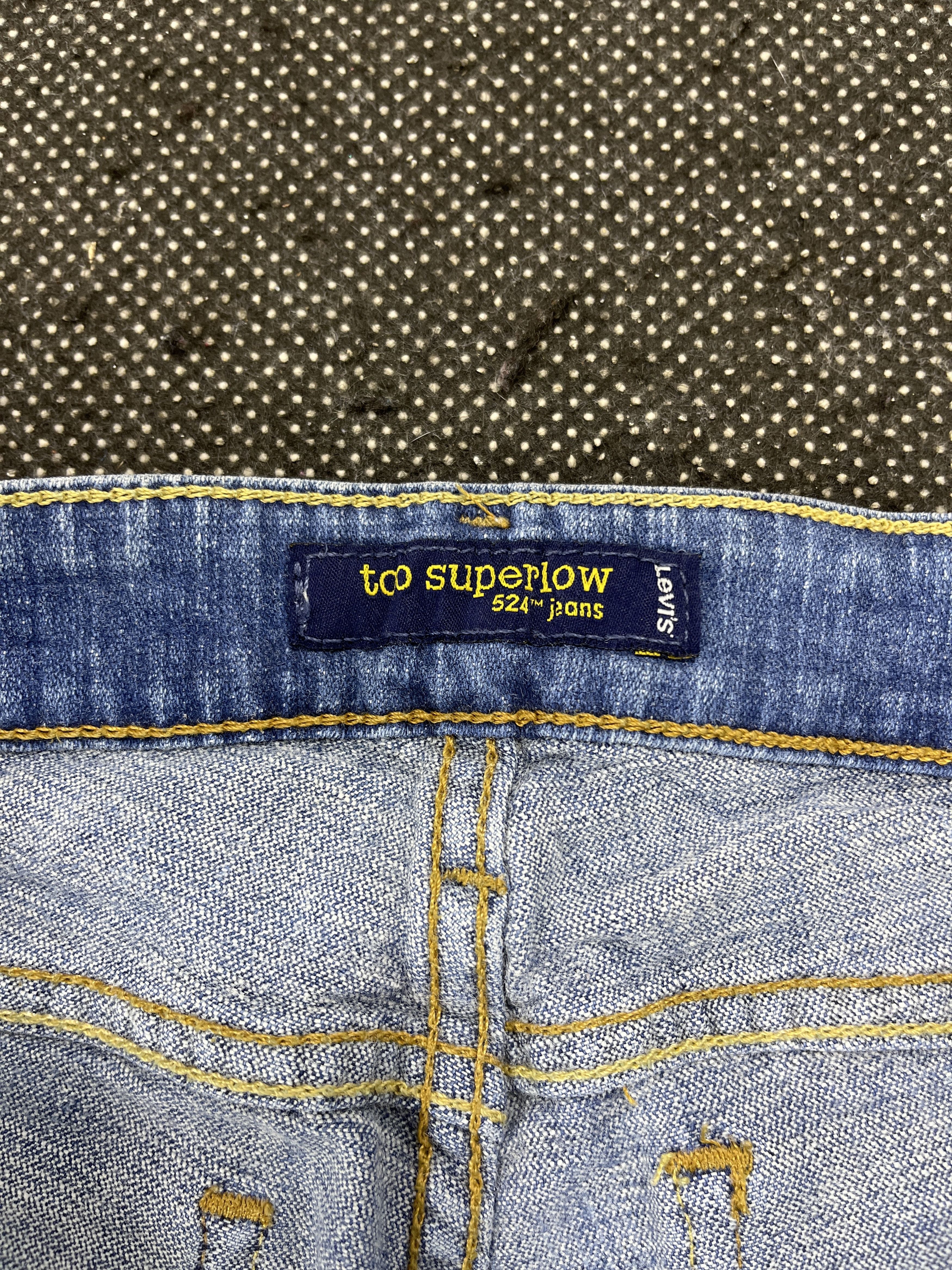 Levi's Vintage Levi's 524 Flare Jeans - JP004 Size 29" - 7 Thumbnail