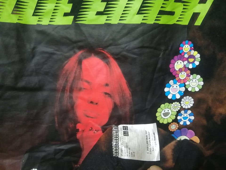 Billie Eilish Billie Eilish X Tekashi Murakami Uniqlo Shirt Size US L / EU 52-54 / 3 - 6 Thumbnail