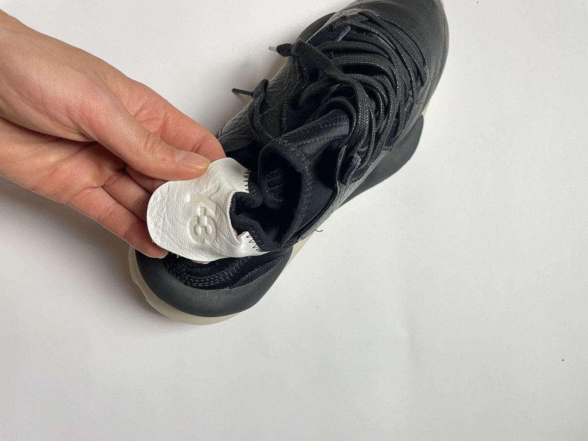 Adidas Y-3 Kaiwa Leather Black White Size US 10.5 / EU 43-44 - 11 Thumbnail