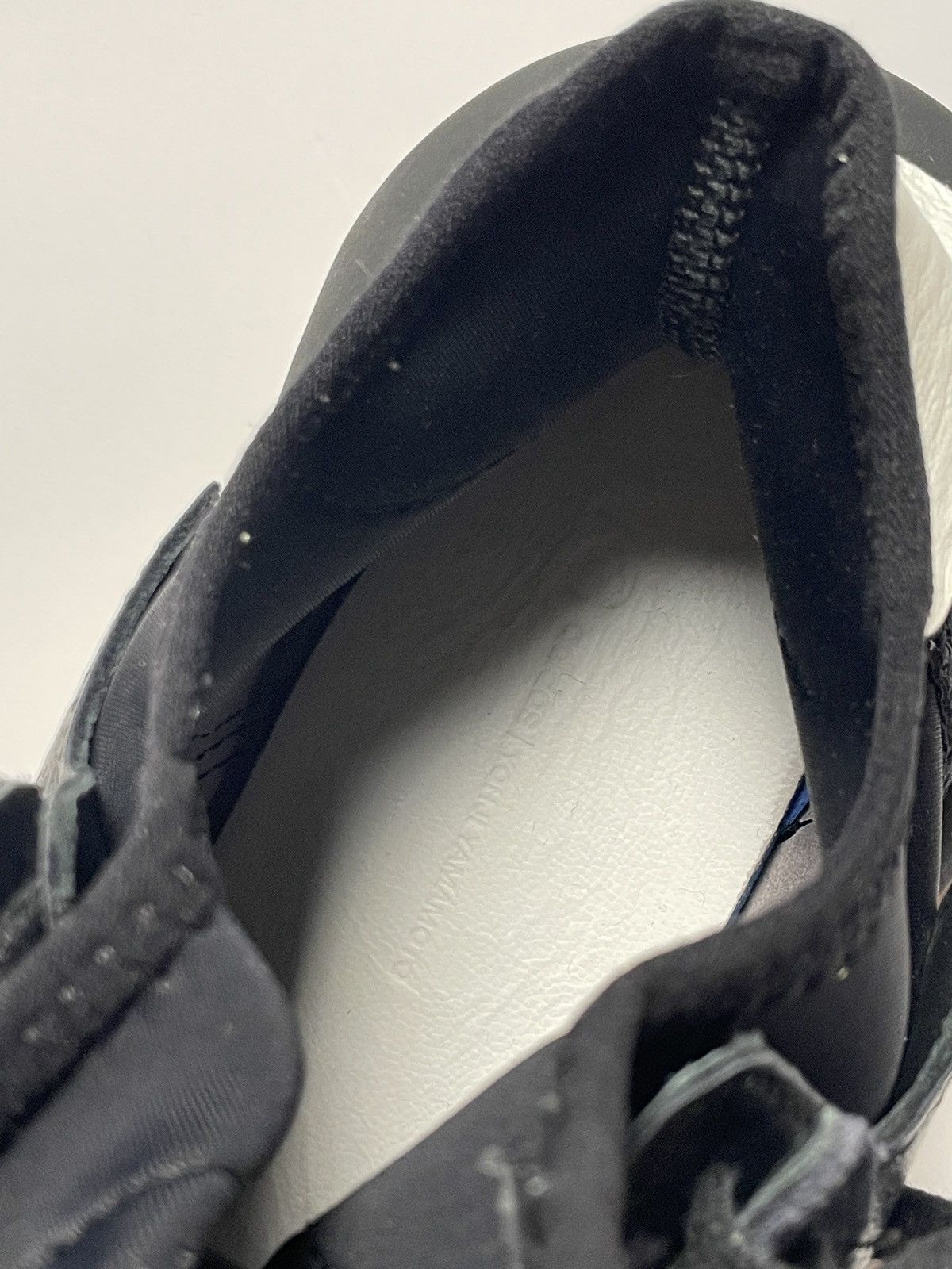 Adidas Y-3 Kaiwa Leather Black White Size US 10.5 / EU 43-44 - 13 Thumbnail