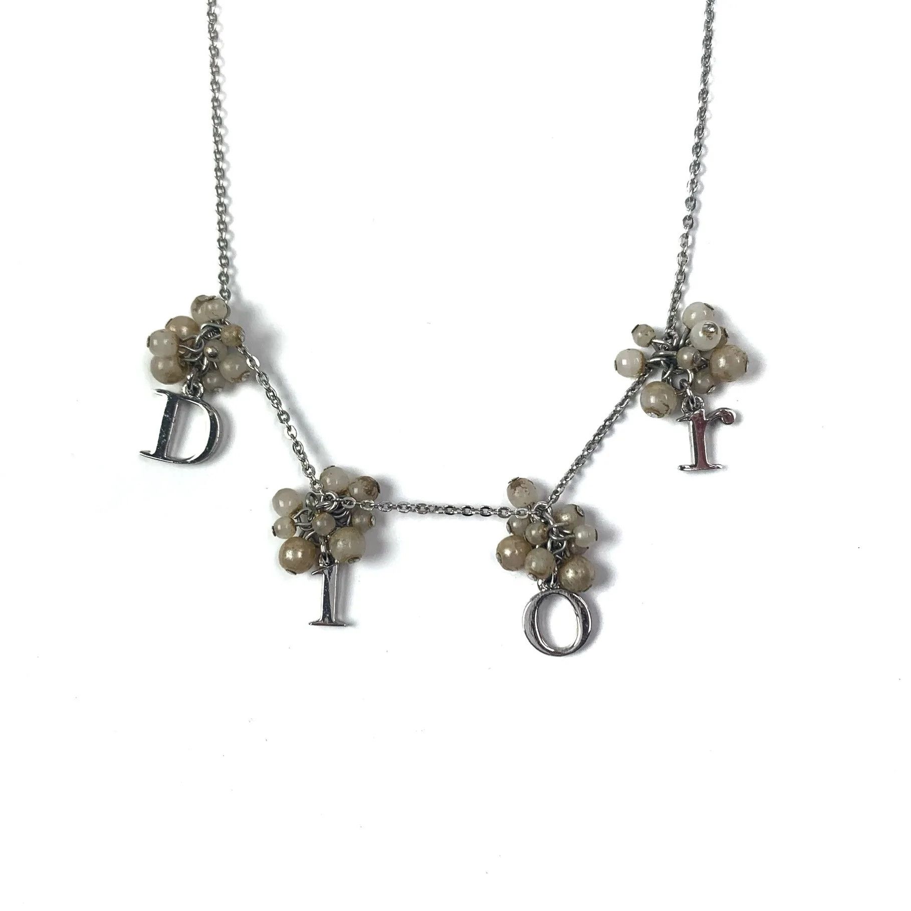 Dior☆ Night Code brass necklace Dior Dior Night Code Necklace | dior | REVERSIBLE