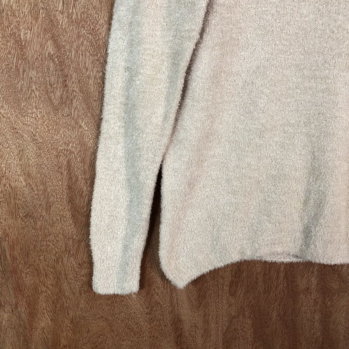 Homespun Knitwear × Japanese Brand Sorridere Pink Shag Shaggy Fur Mohair Knitwear #6686 Size US M / EU 48-50 / 2 - 4 Thumbnail