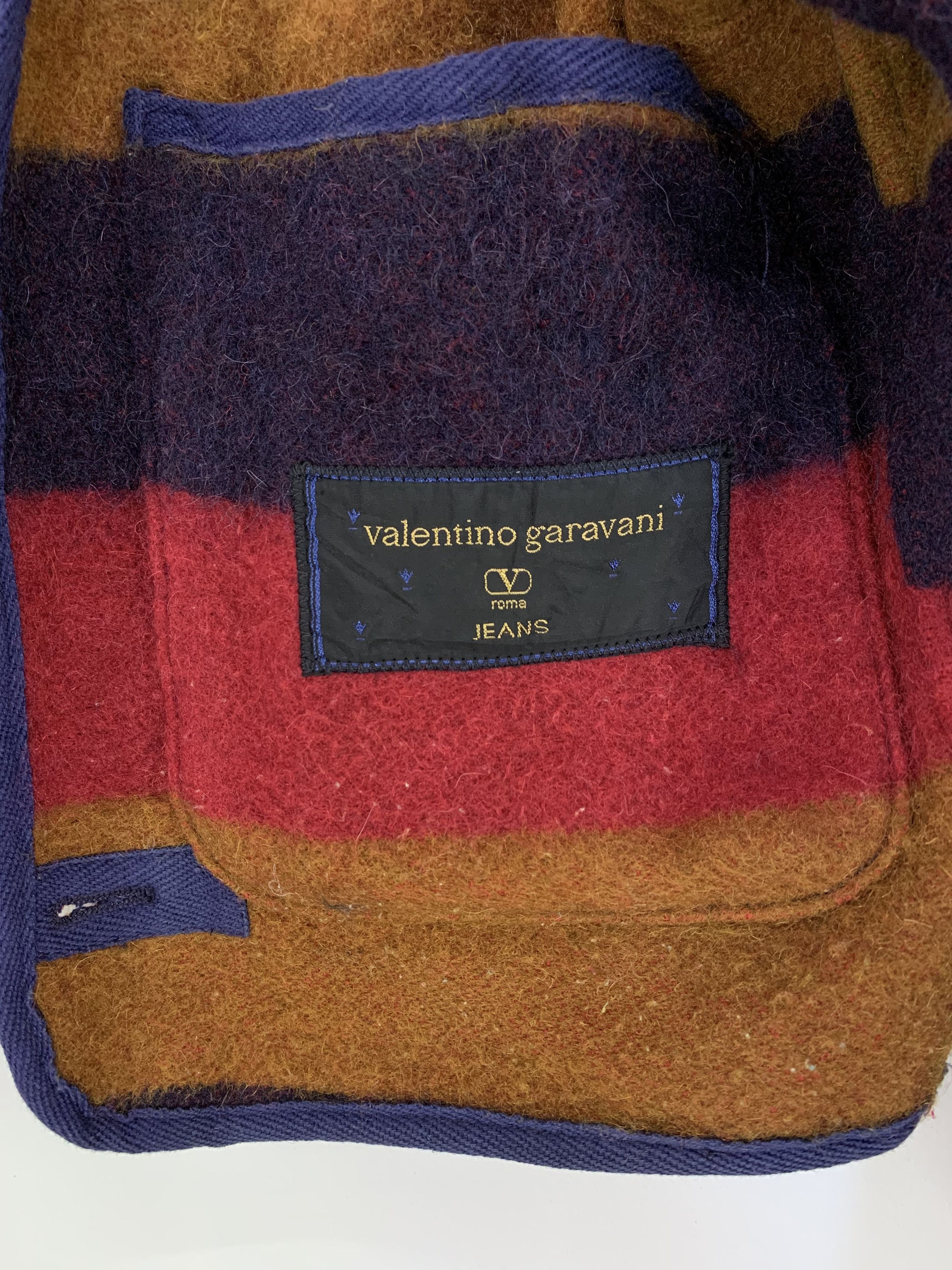 Valentino Valentino garavani multicolor stripe mohair lining jacket Size US M / EU 48-50 / 2 - 6 Thumbnail