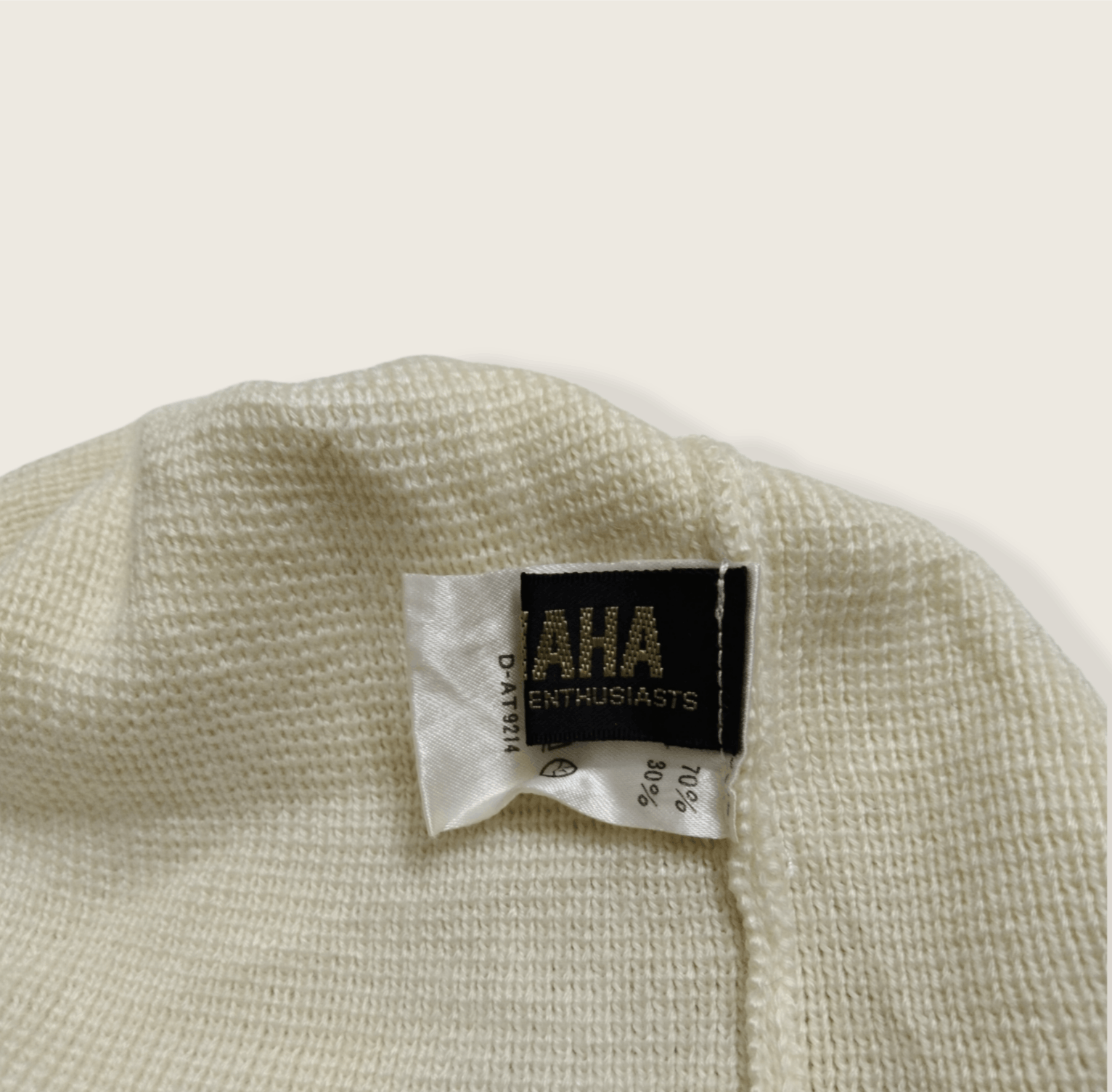Japanese Brand × Vintage × Yamaha VINTAGE YAMAHA ROLLED/SHORT BEANIE Size ONE SIZE - 15 Thumbnail
