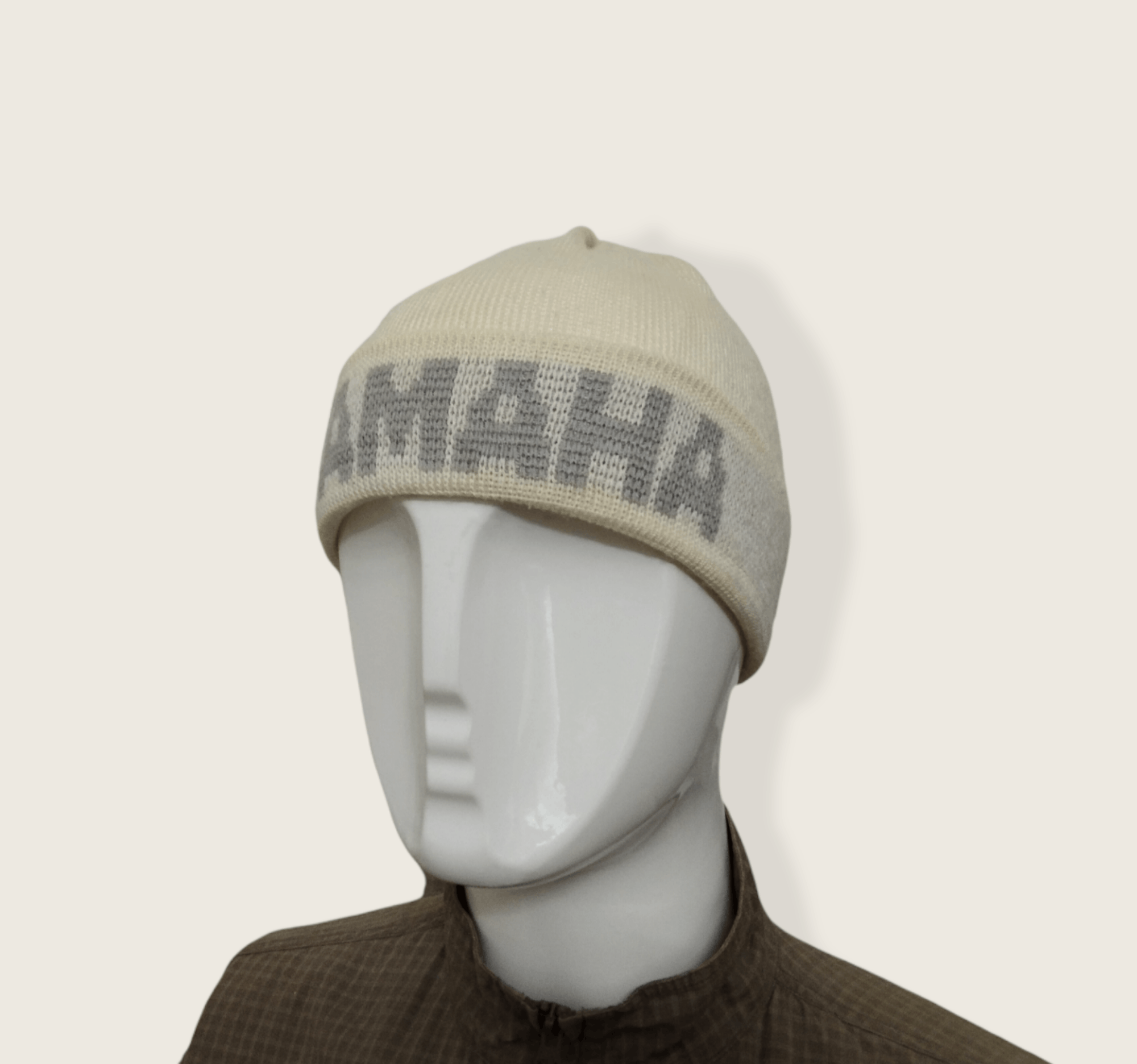 Japanese Brand × Vintage × Yamaha VINTAGE YAMAHA ROLLED/SHORT BEANIE Size ONE SIZE - 2 Thumbnail